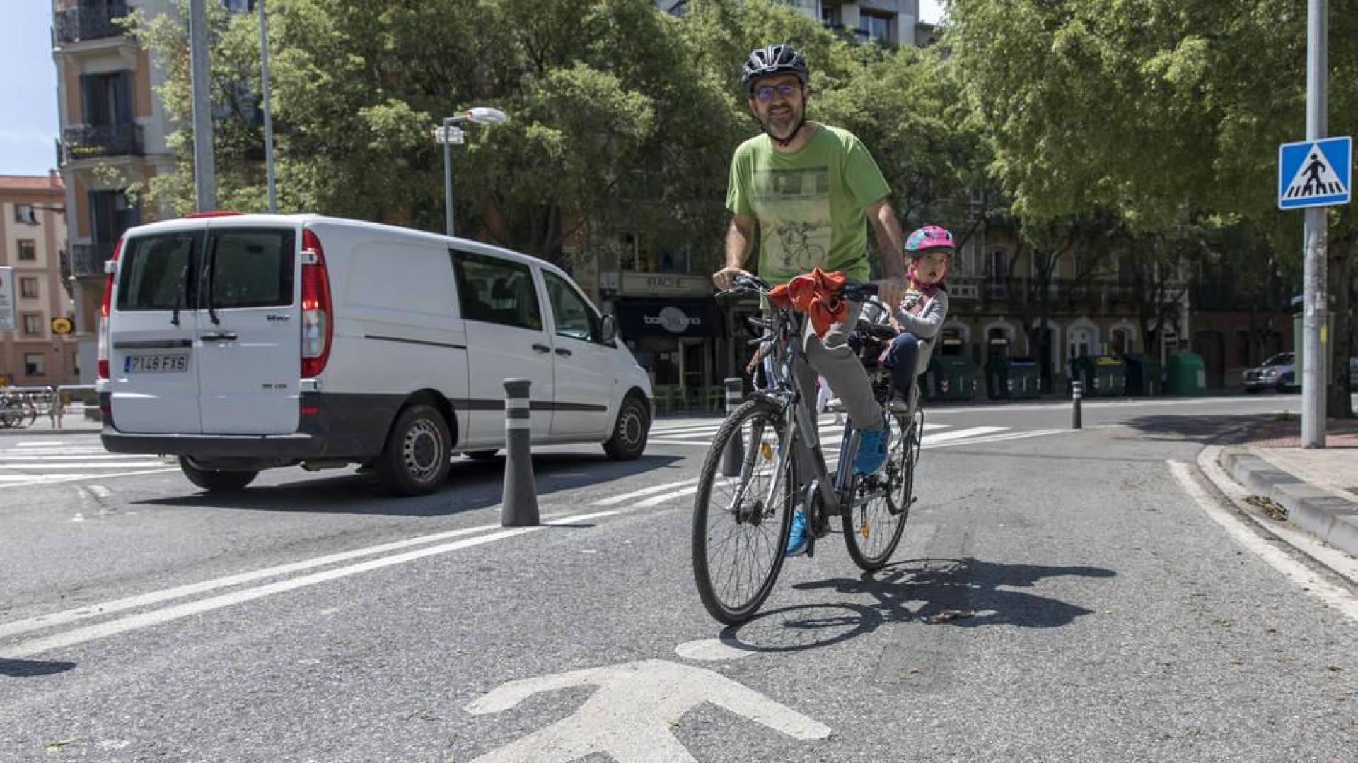 Piden doble carril bici en Navas de Tolosa para favorecer la movilidad