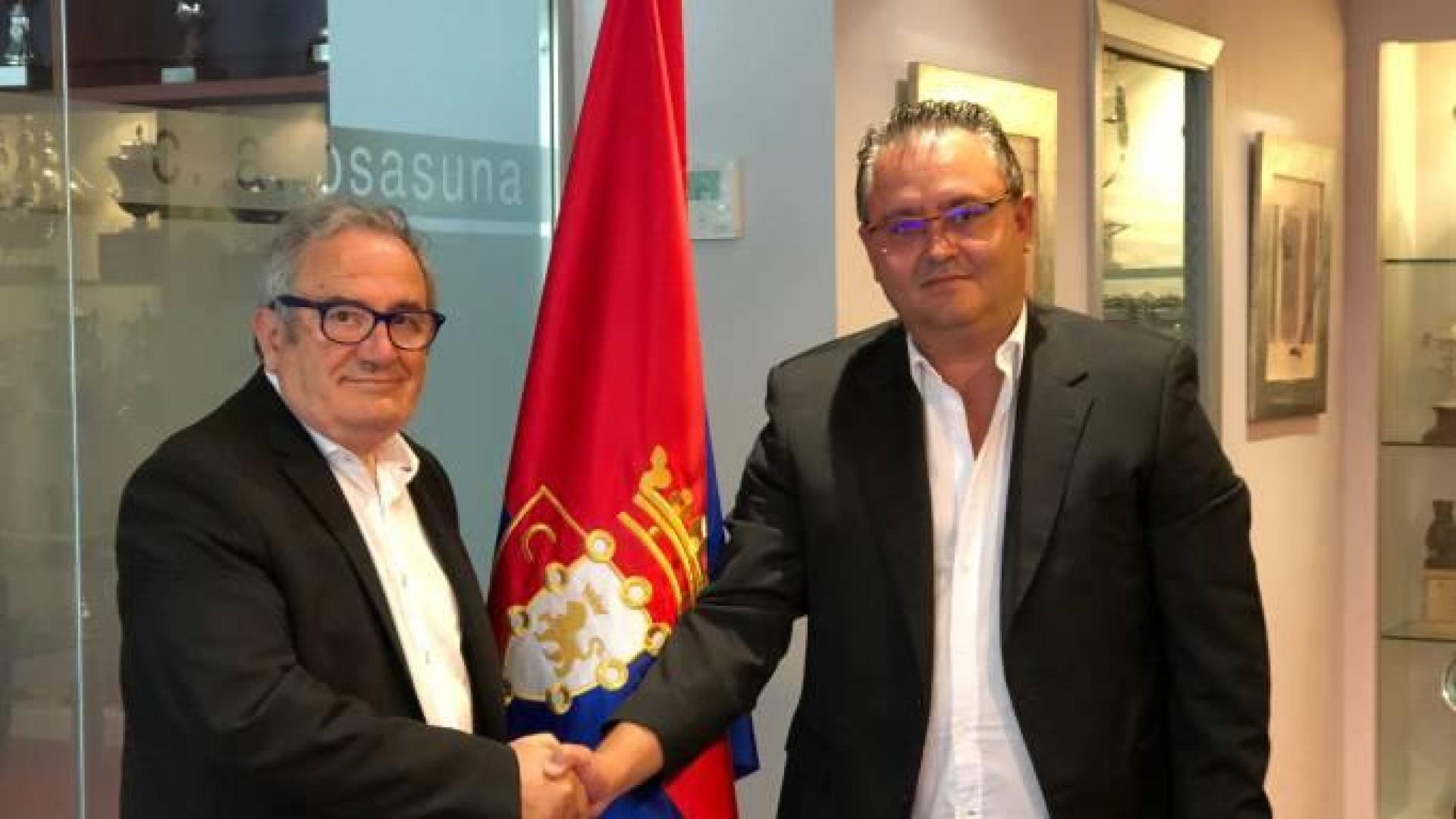 Osasuna e Izarra firman un convenio para los dos próximas temporadas