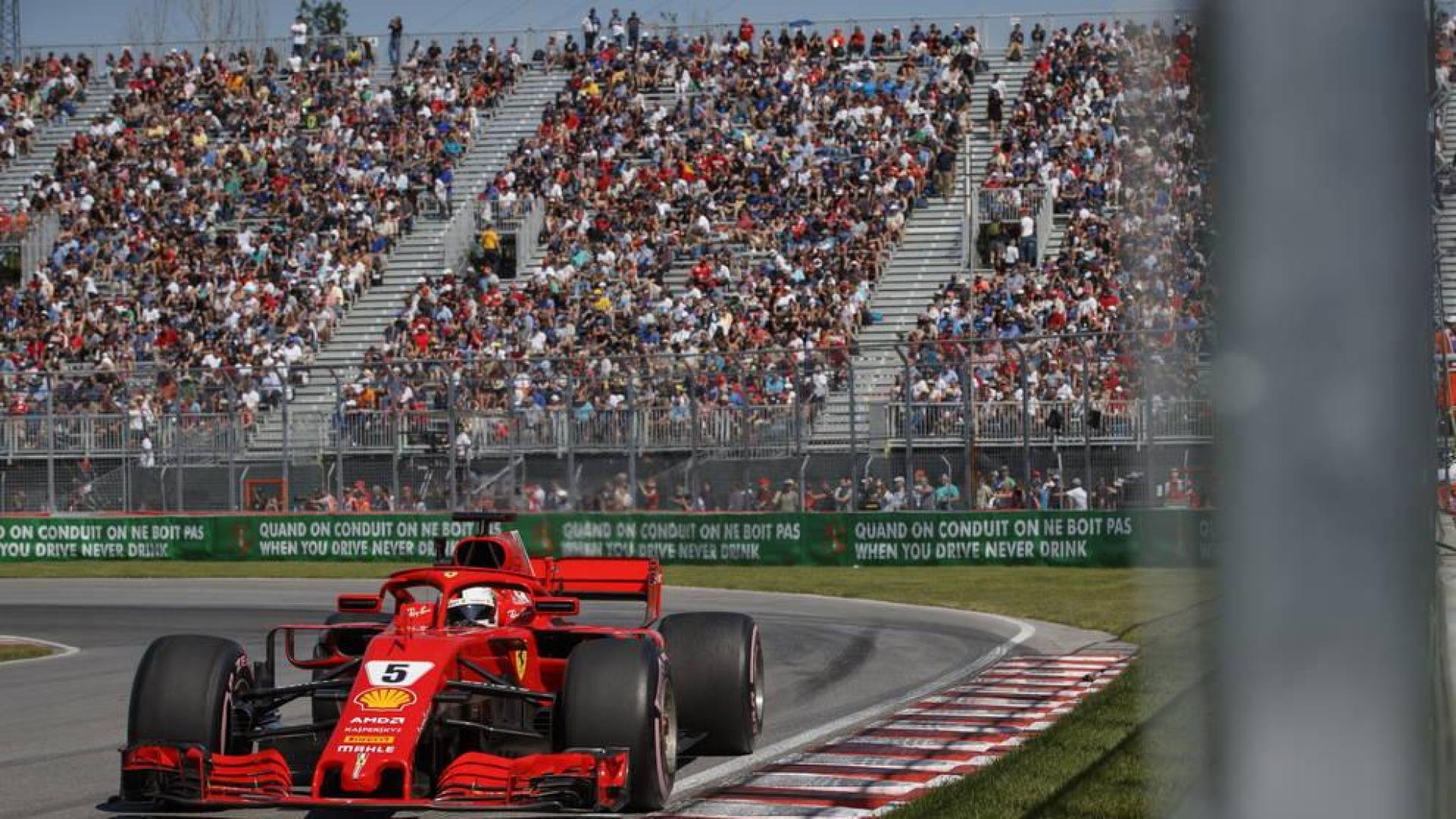 Vettel saldrá desde la pole en el GP de Canadá
