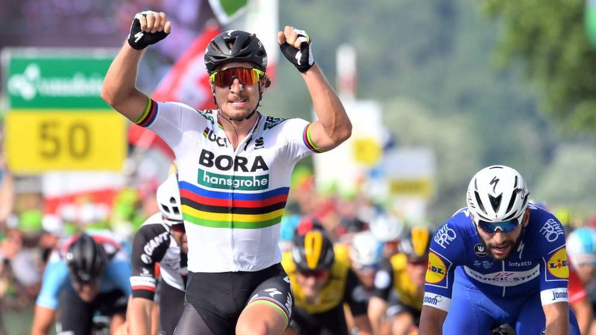 Sagan se impone en la segunda etapa y Kung conserva el amarillo