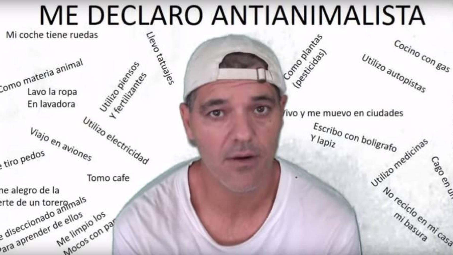 Frank Cuesta incendia las redes con sus declaraciones antianimalistas