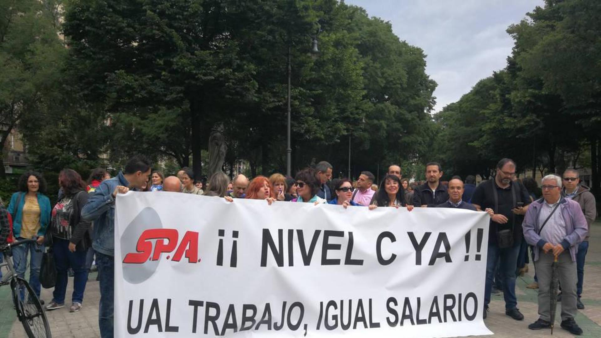 Exigen que 1.426 auxiliares asciendan del nivel D al C