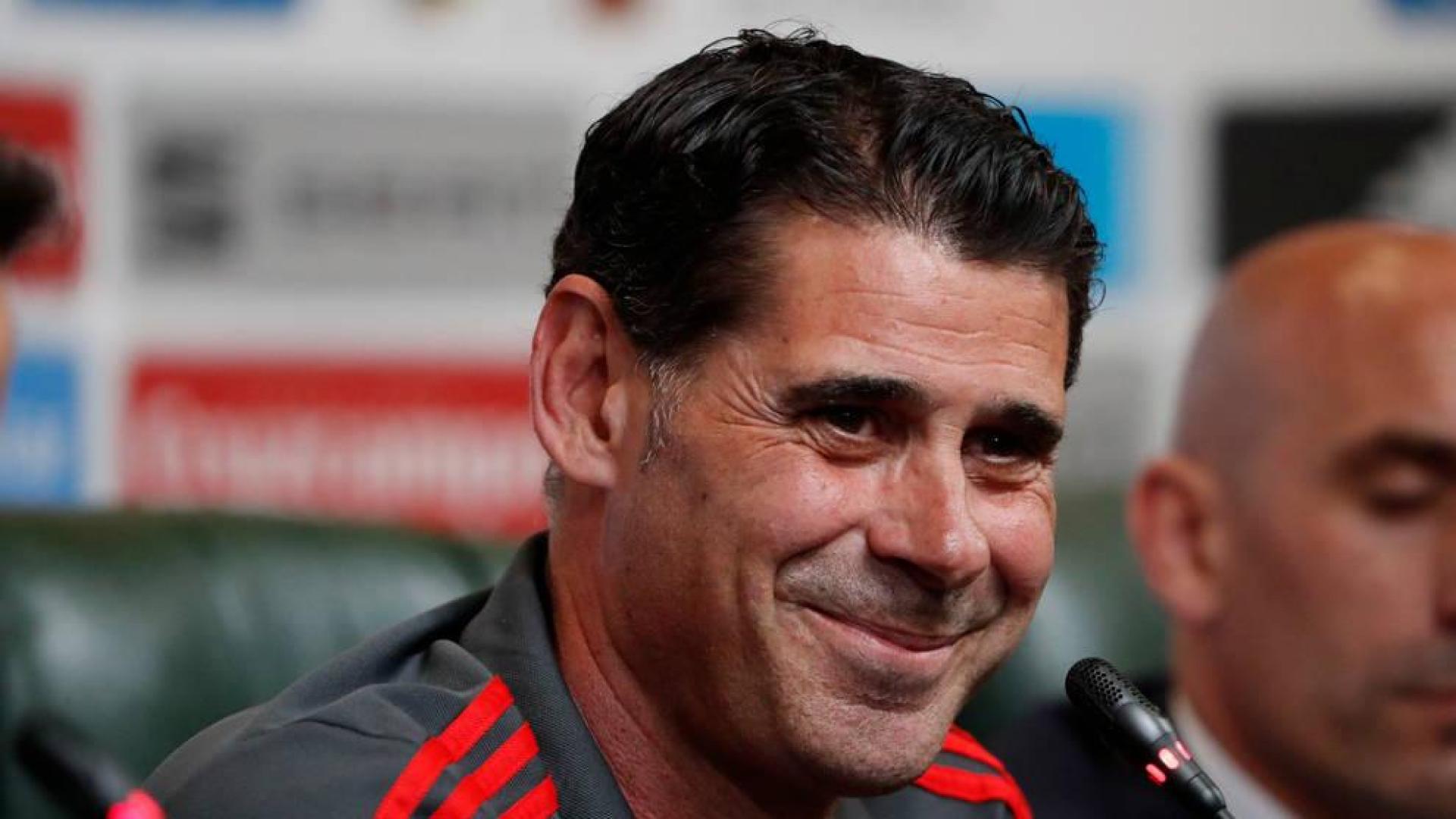 Fernando Hierro: "Acepto este reto bonito con valentía"