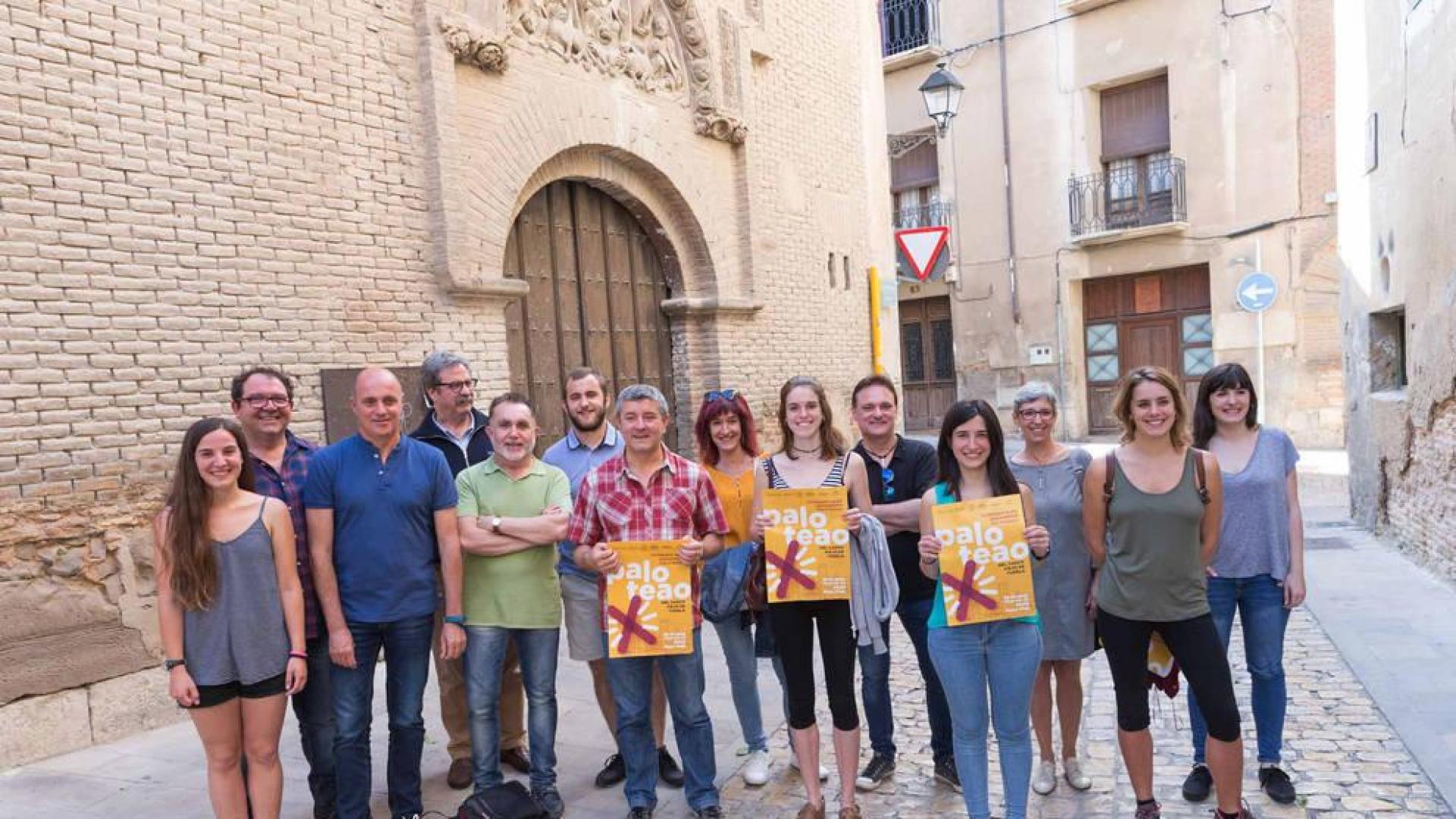 El Paloteado del Casco Viejo de Tudela ya está a punto
