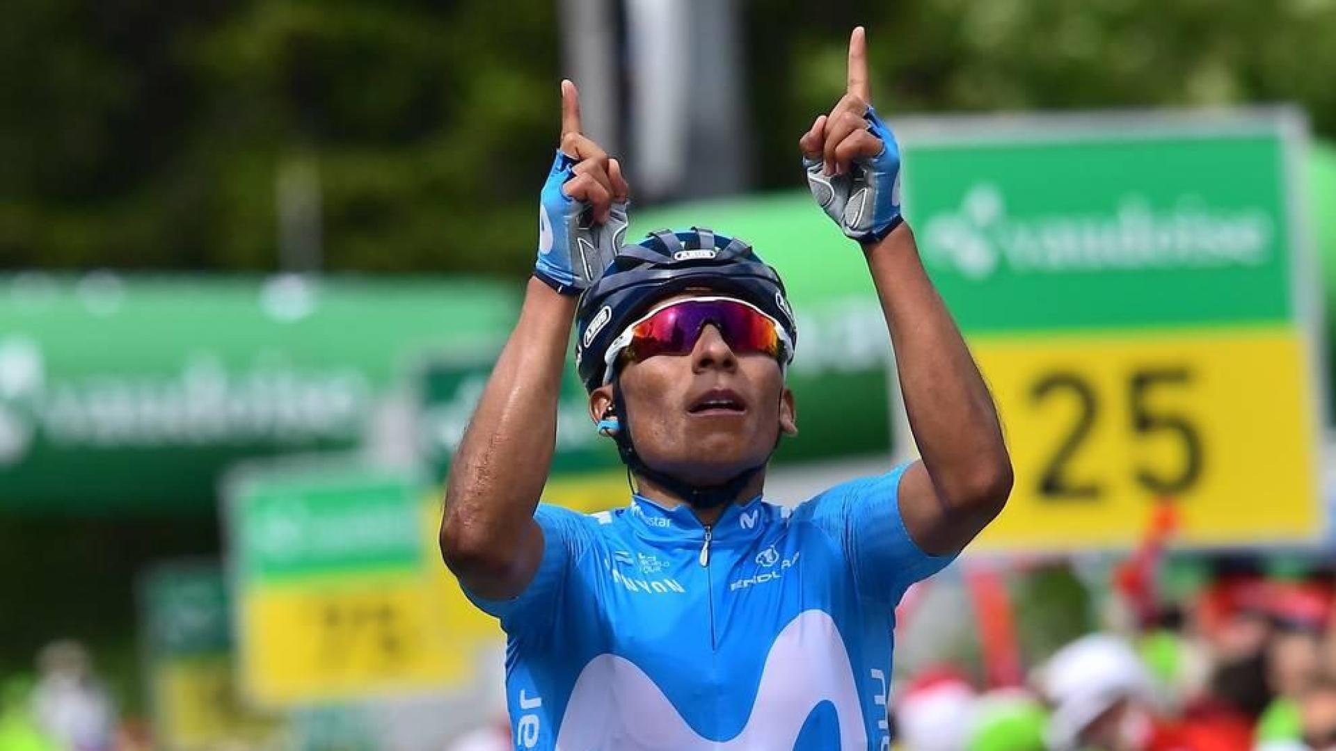 Nairo Quintana se hace con la séptima etapa de la Vuelta a Suiza