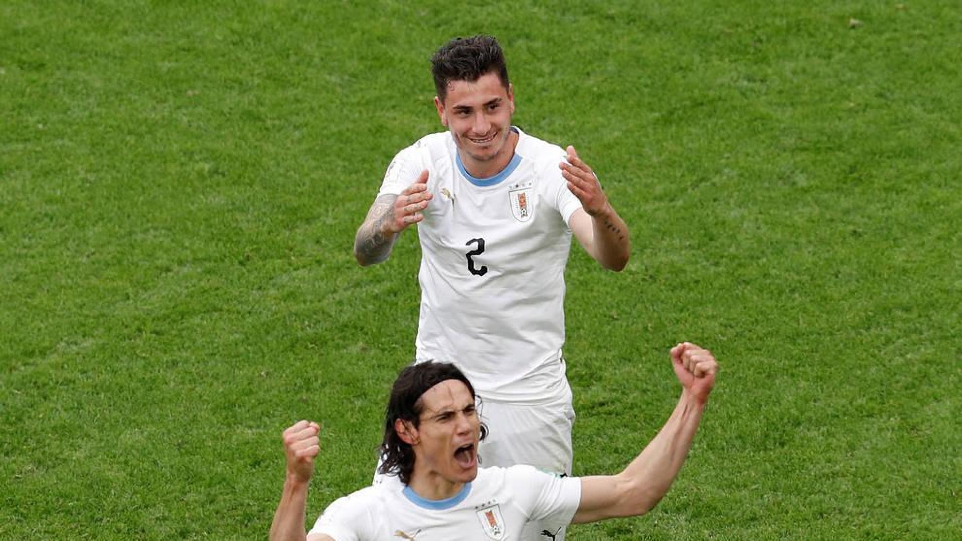 Uruguay vence a Egipto por la mínima