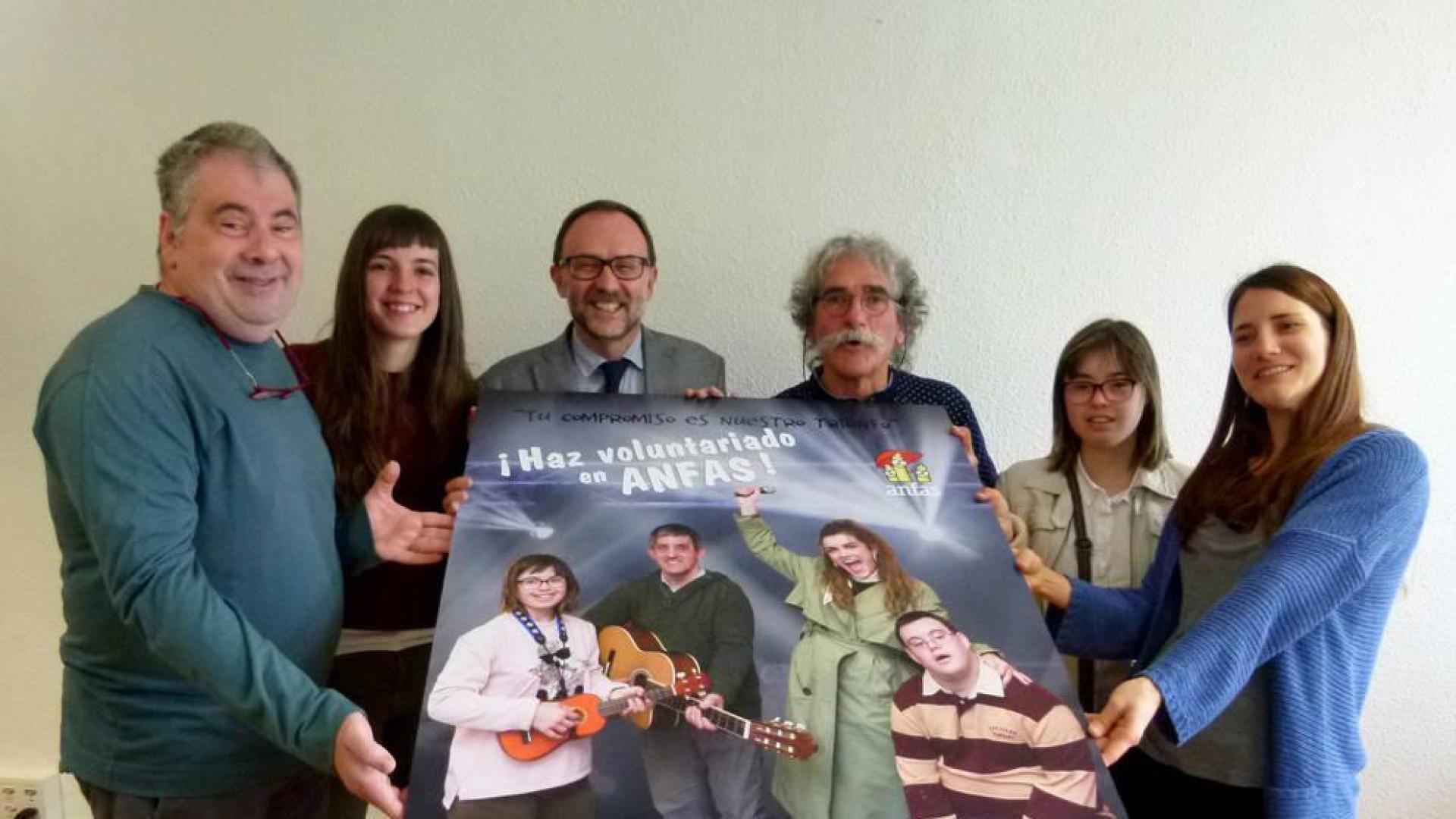 Amaia Romero protagoniza la campaña de captación de voluntariado de ANFAS