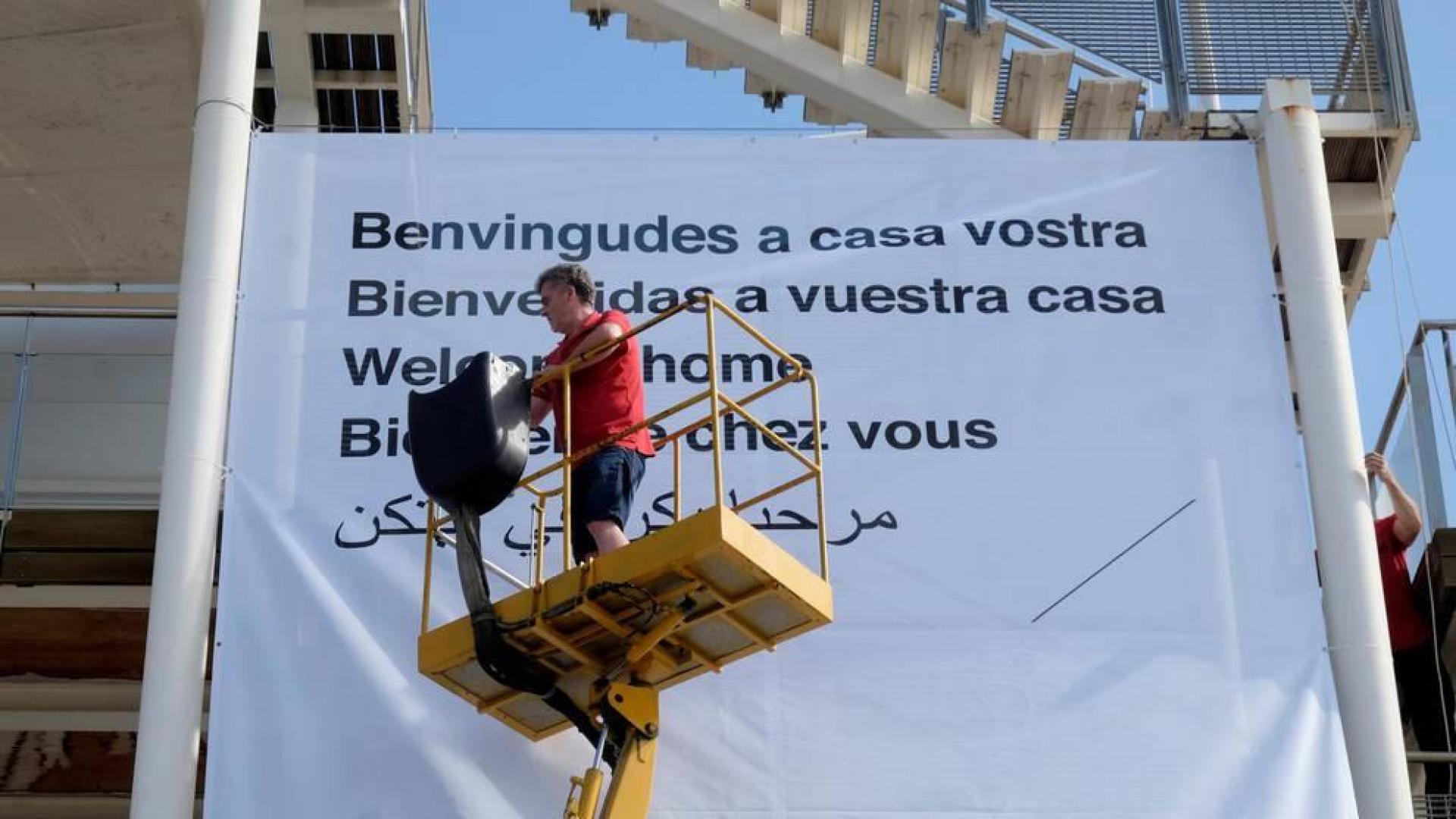 Más de 2.300 personas integran el operativo de llegada del Aquarius este domingo