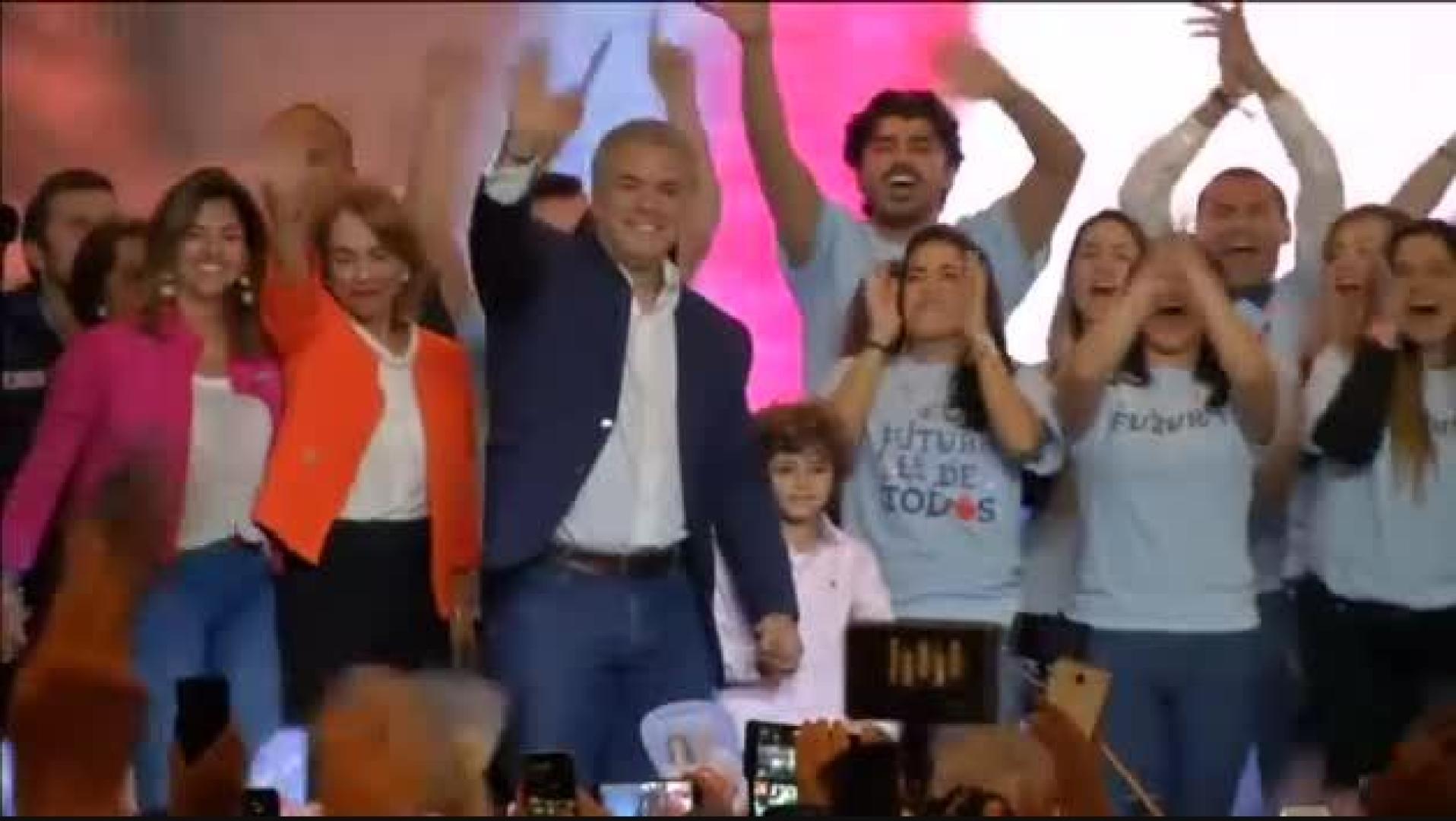 Iván Duque gana las elecciones presidenciales en Colombia
