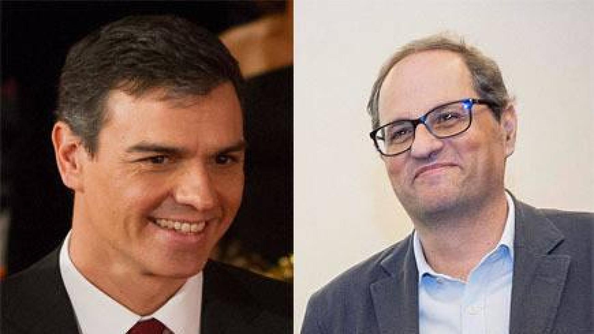 Torra pretende abordar la independencia de Cataluña en su reunión con Sánchez