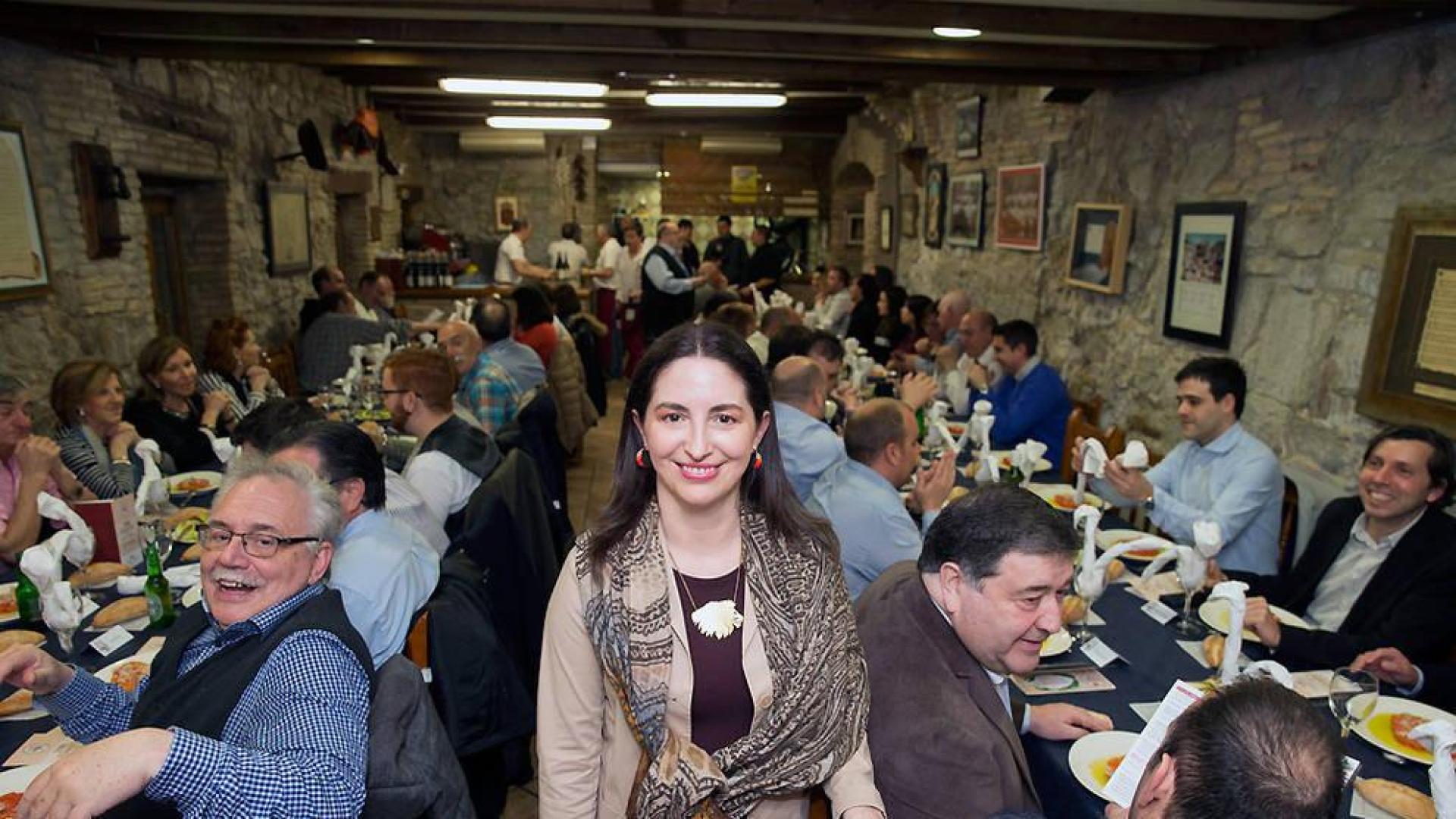 Elena Arzak recibe en Tudela el premio gastronómico El Hortelano