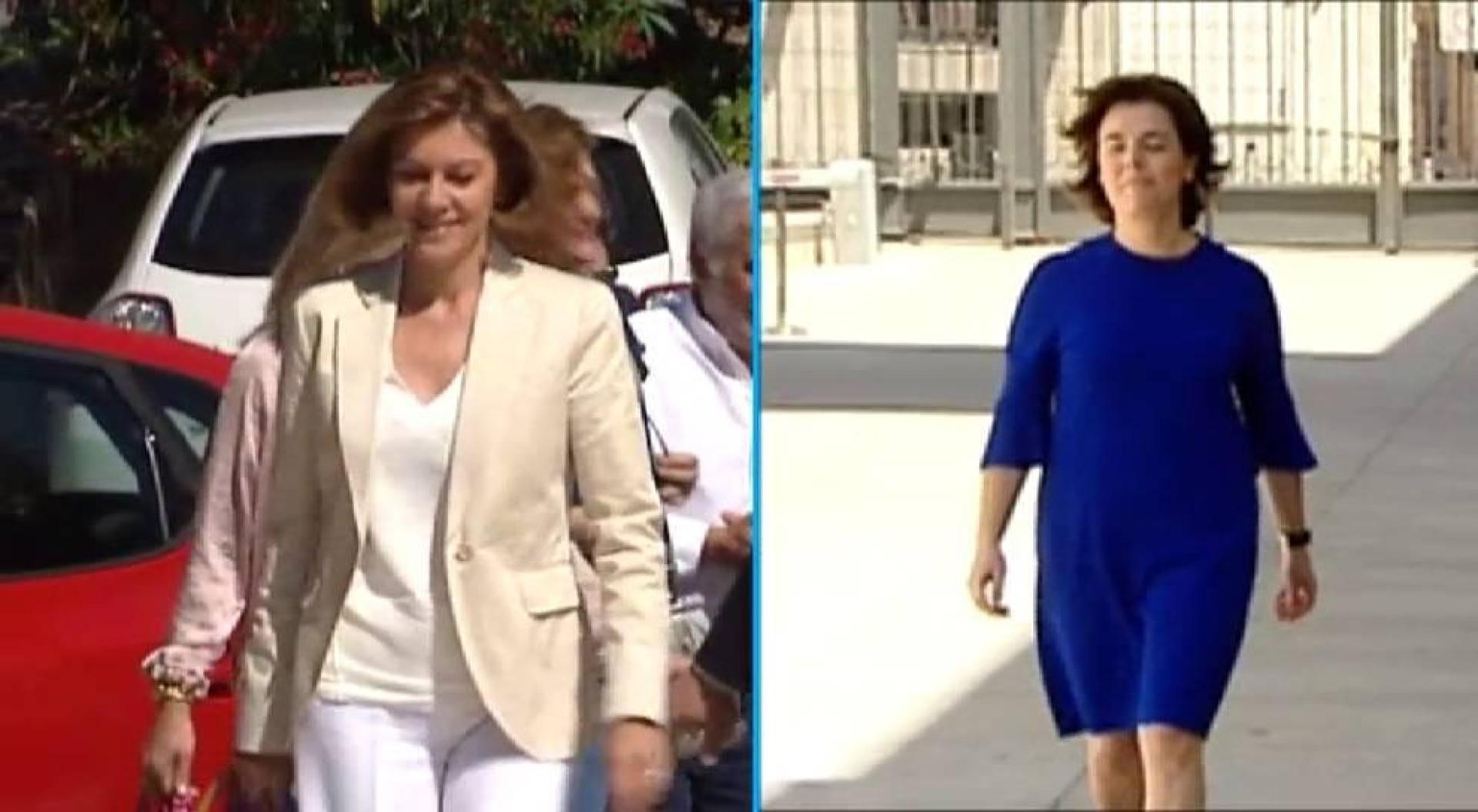 Cospedal y Sáenz de Santamaría se enfrentarán por la presidencia del PP