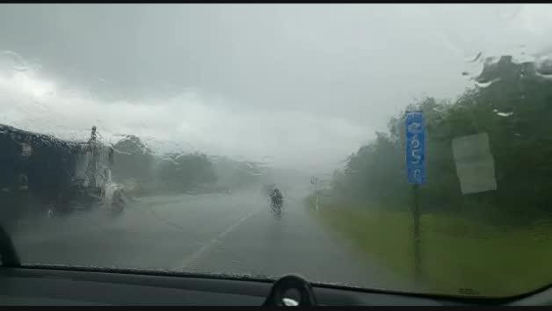 Iriberri desafía a la lluvia