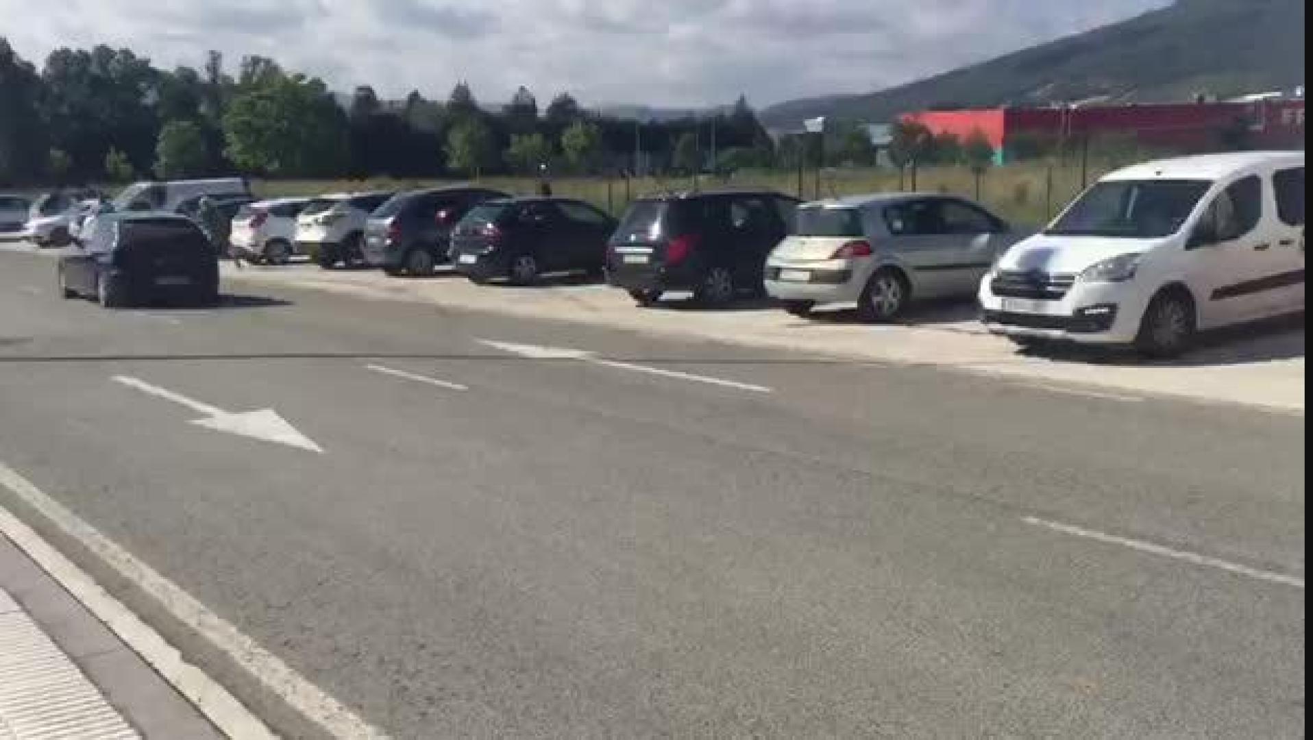 Salida de la cárcel de Pamplona de 'La Manada'