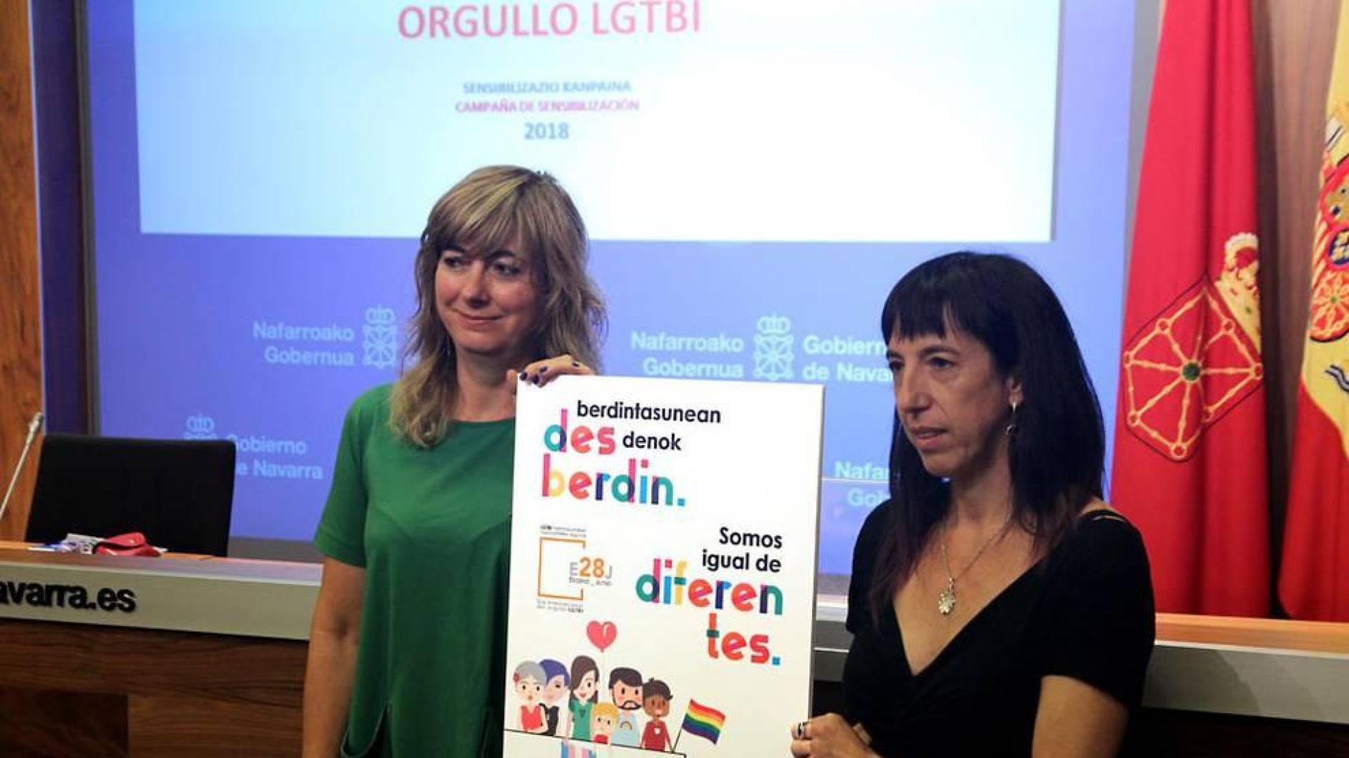 El Gobierno de Navarra lanza una campaña con motivo del Día del Orgullo LGTBI