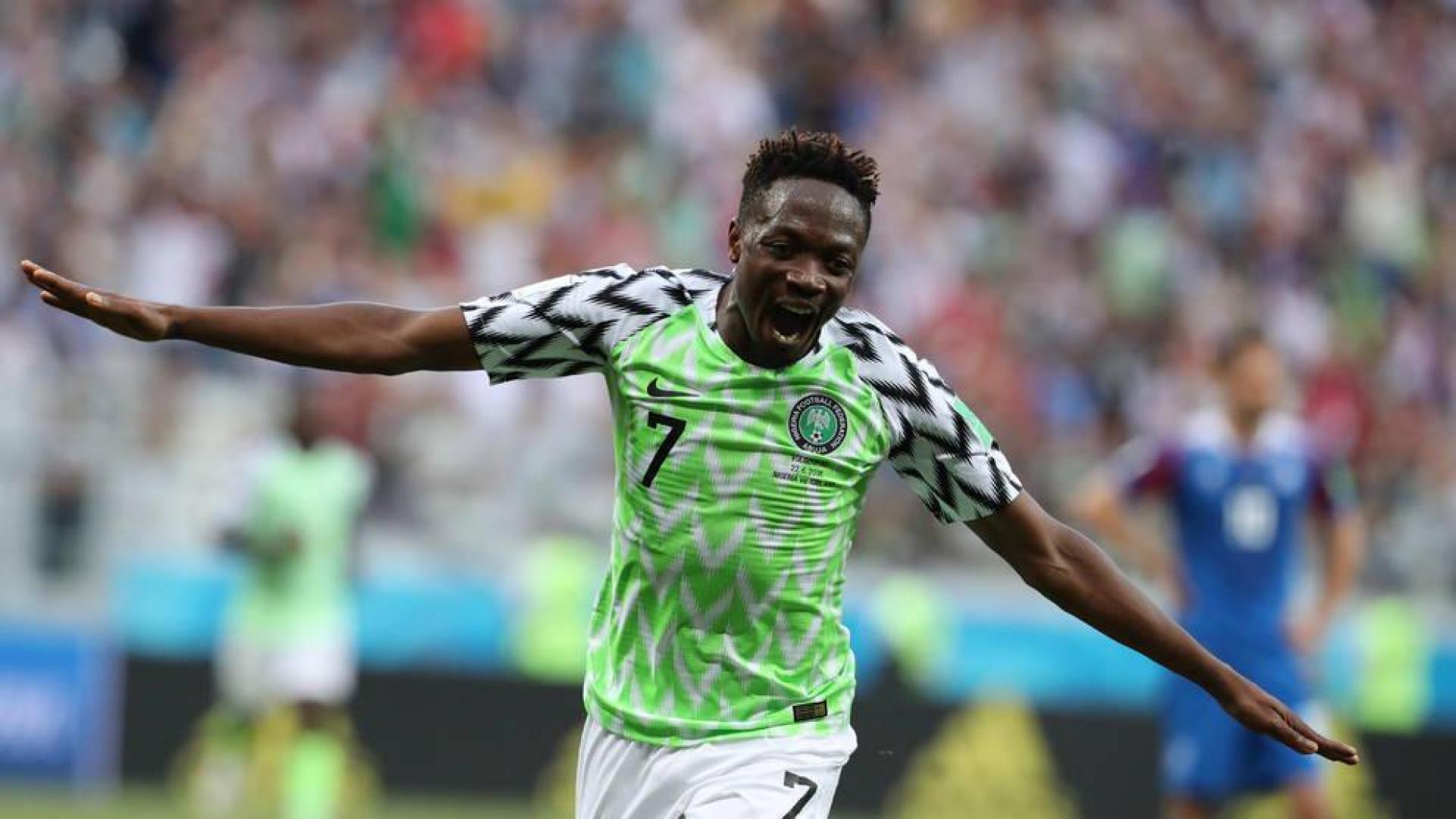 Nigeria vence por dos a Islandia