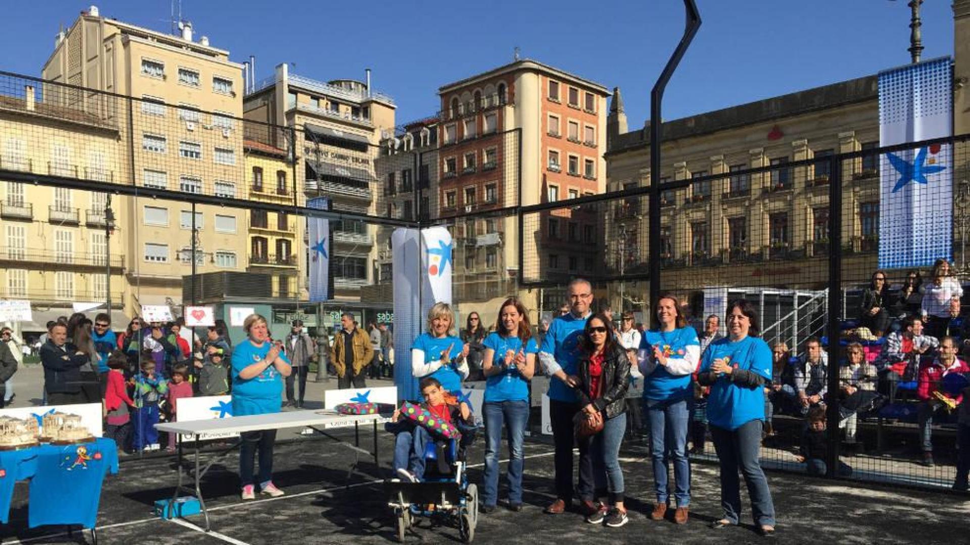 La Asociación Navarra de Autismo celebra un torneo de pádel