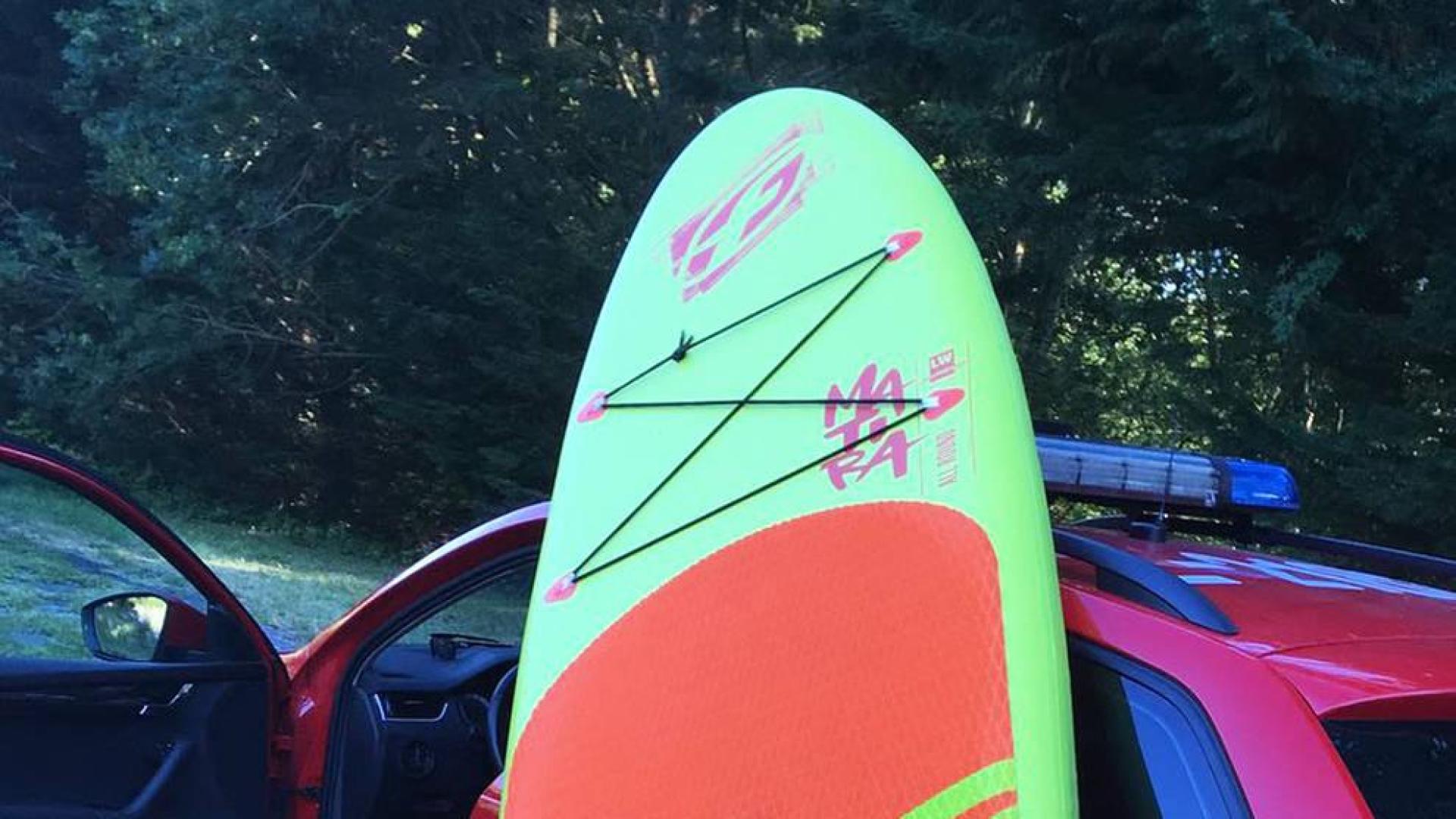 La Policía Foral busca al dueño de una tabla de surf