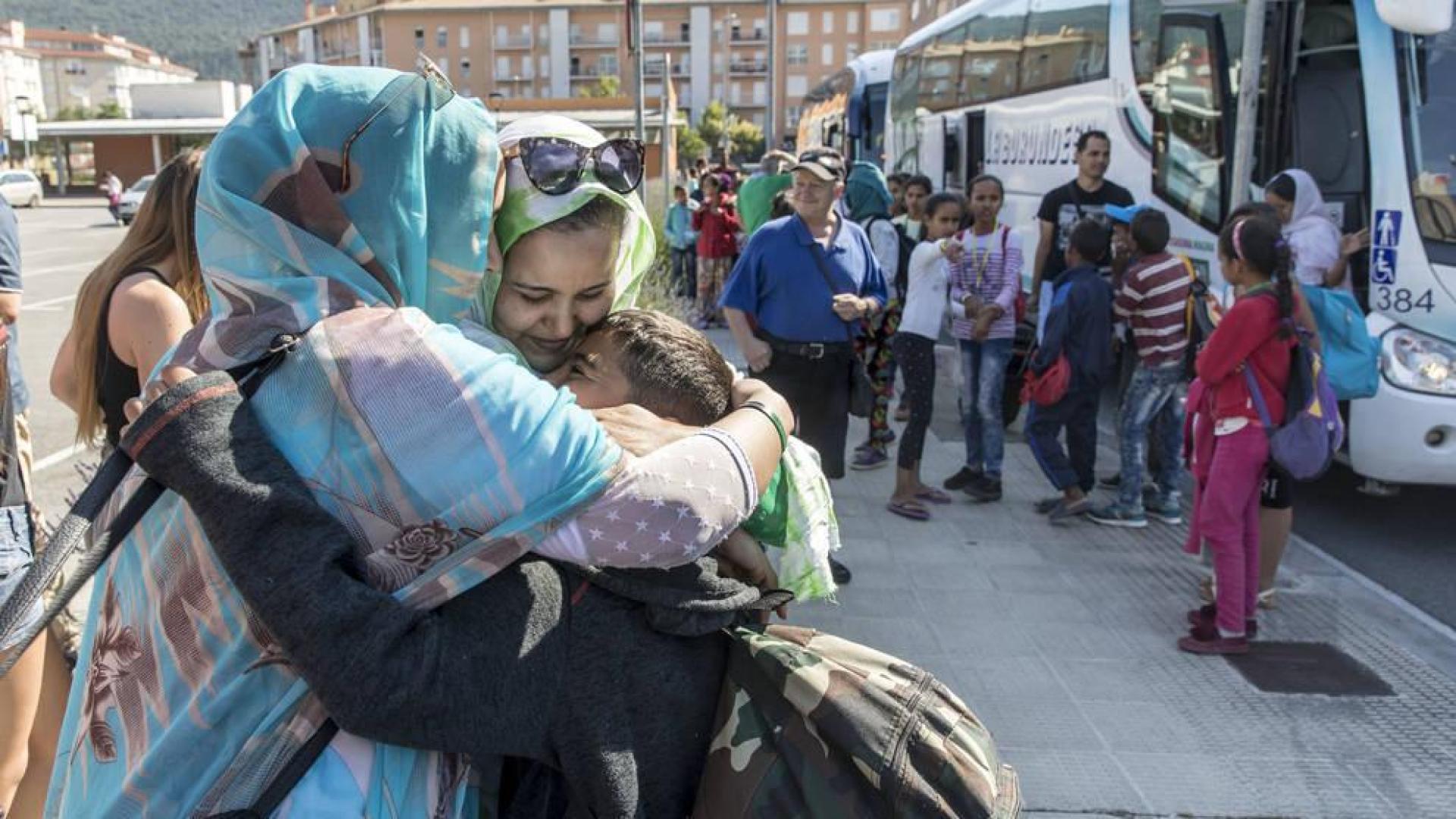 98 niños saharauis llegan a Navarra