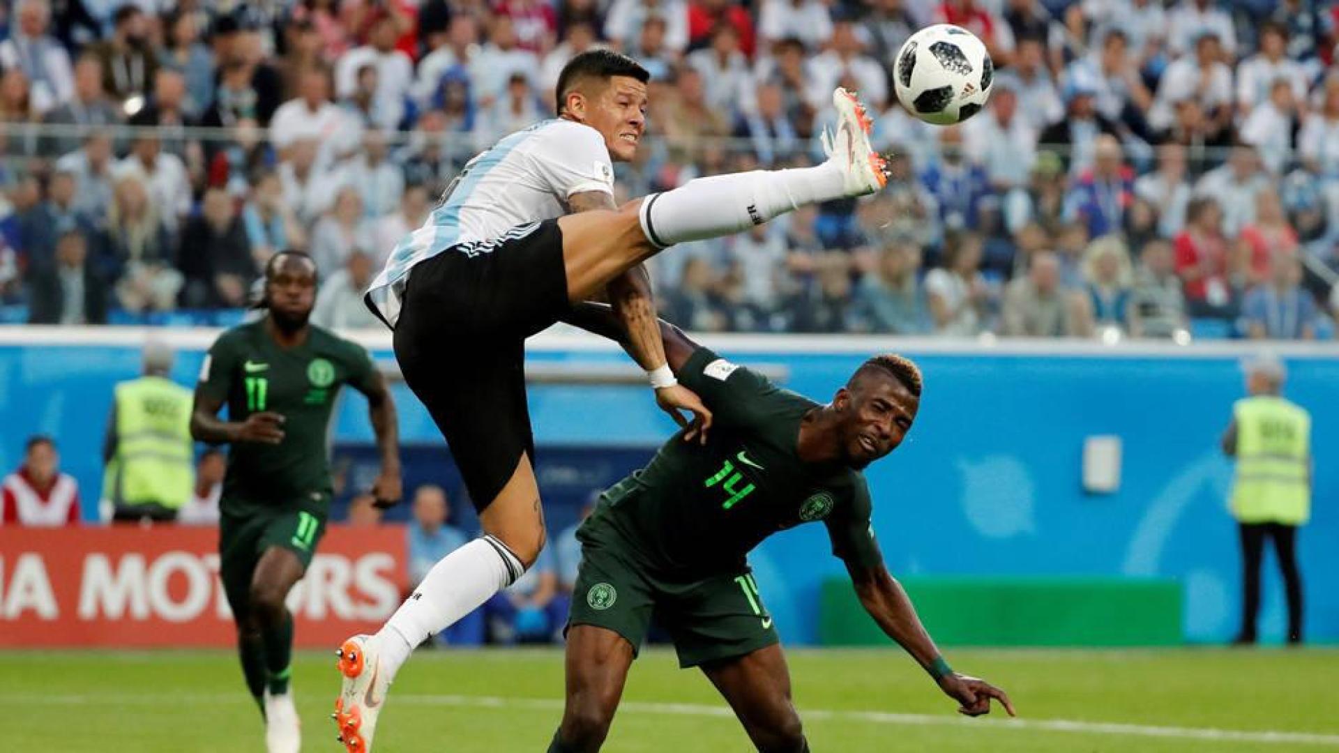 Messi, Rojo y el sufrimiento clasifican a Argentina