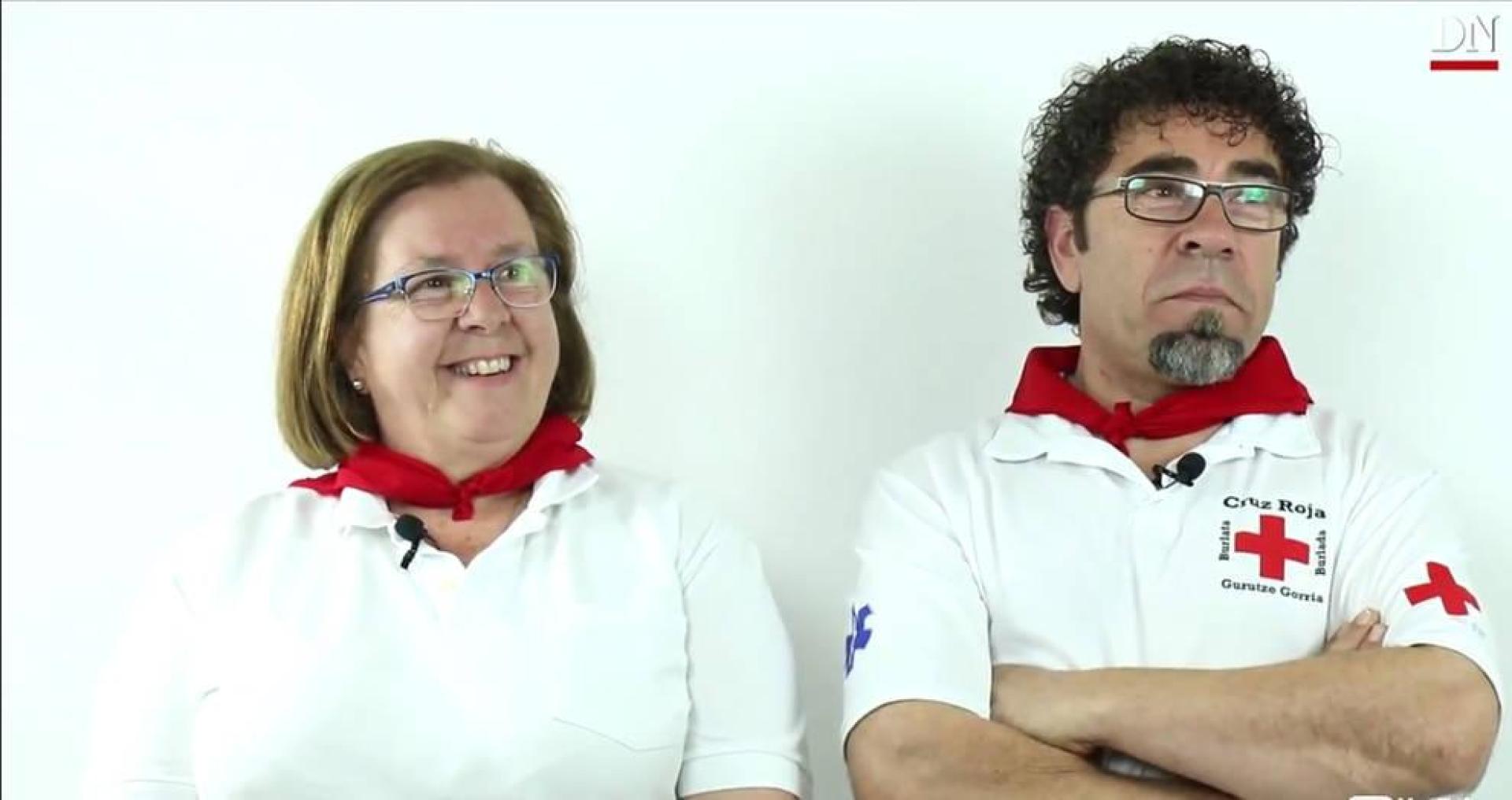 Cruz Roja Navarra apoya 'San Fermín SÍ, San Fermin BAI'