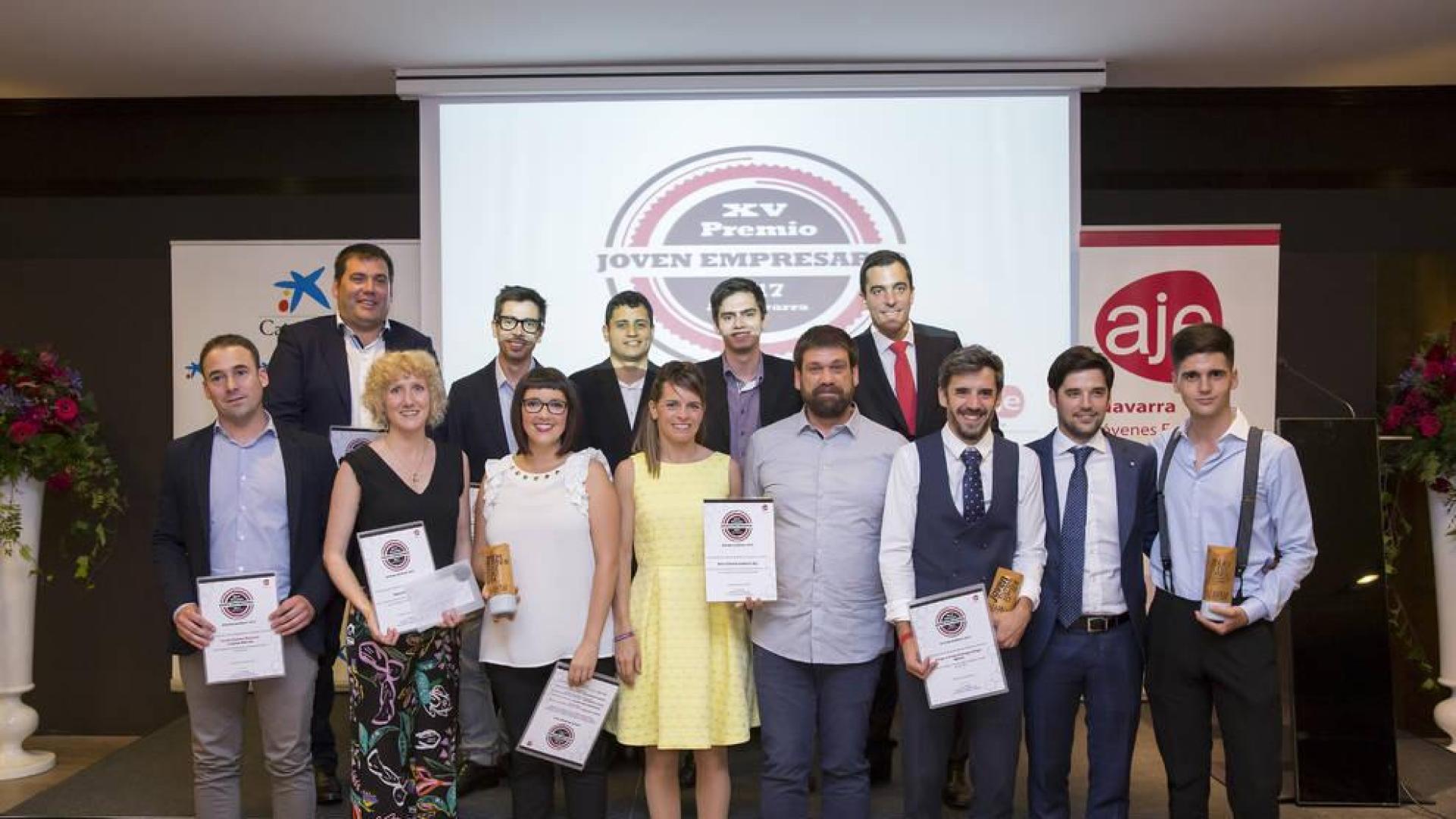 Diego e Iván Cornago, de GthaD, Premio Joven Empresario Navarro