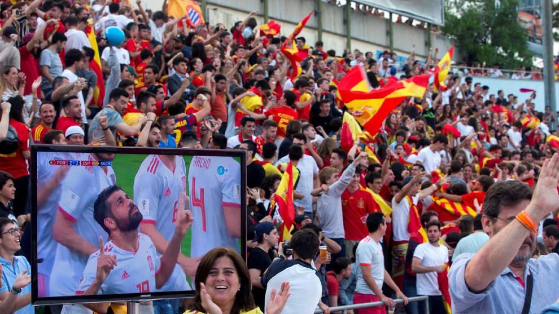 Ayuntamiento de Barcelona impide poner pantalla gigante para el España-Rusia
