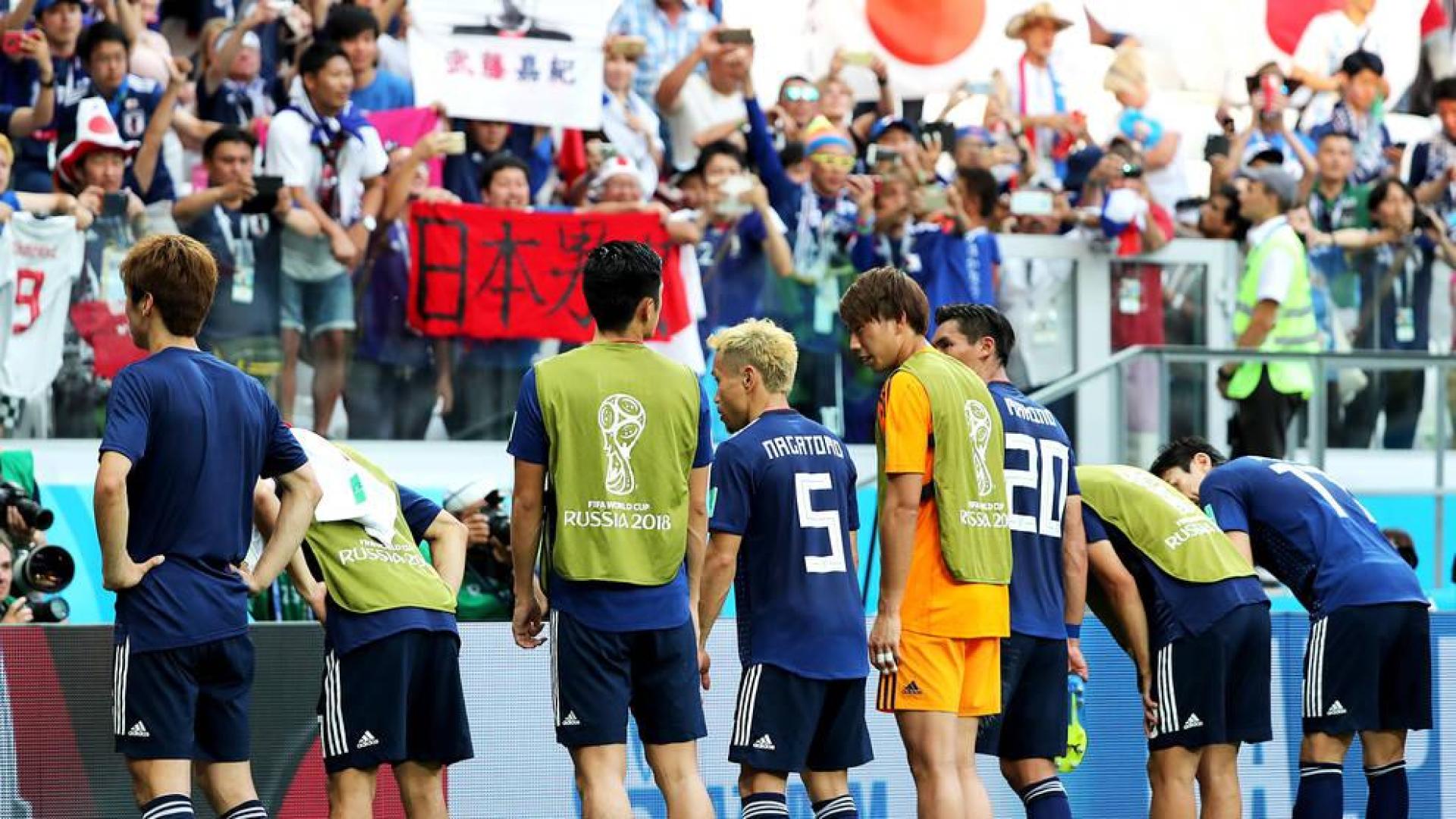 Japón se queda a las puertas de marcharse del Mundial con un 'hara-kiri'