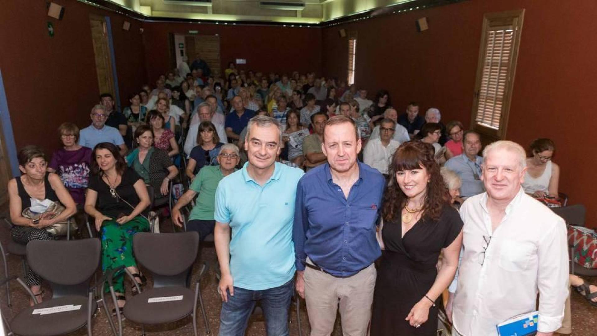 Carlos Aurensanz presenta en Tudela "El rey tahúr"