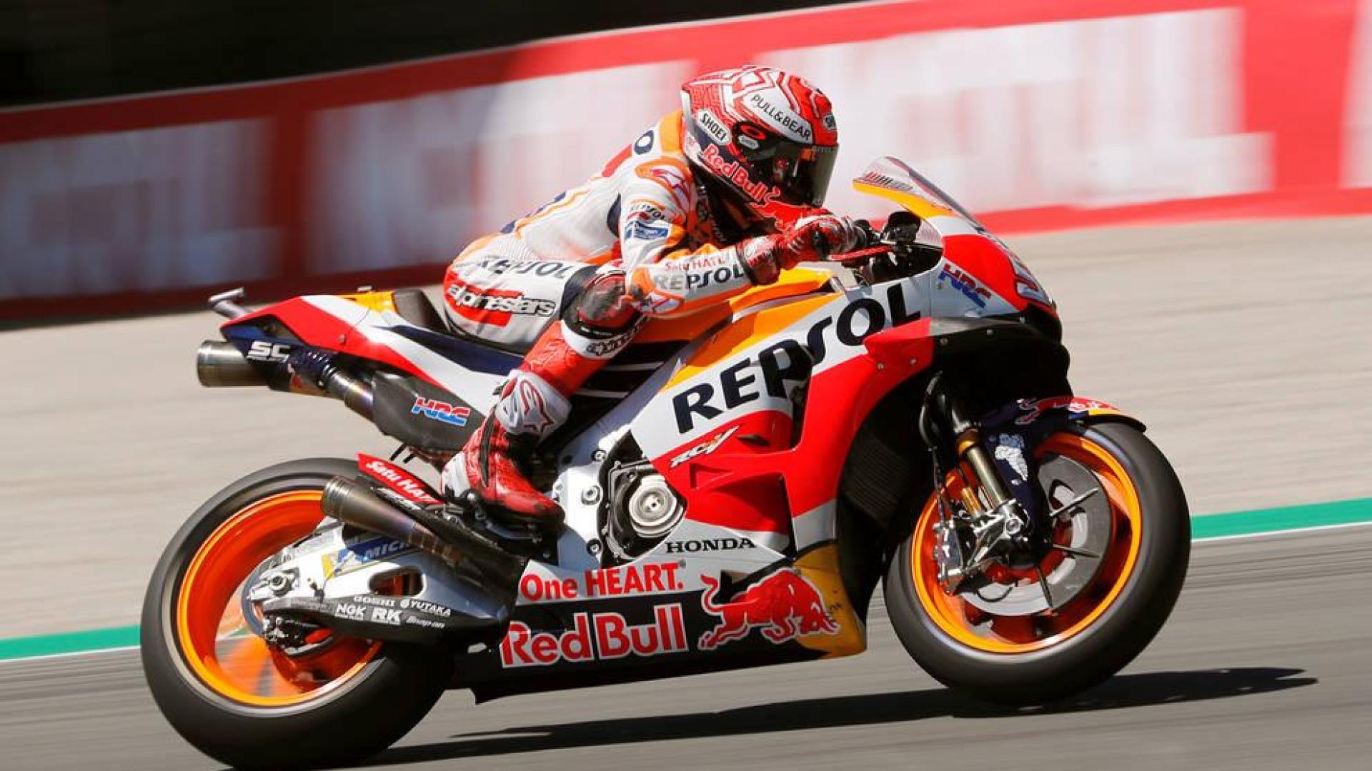 Márquez se quita un peso de encima con el mejor tiempo en el Gran Premio de Holanda