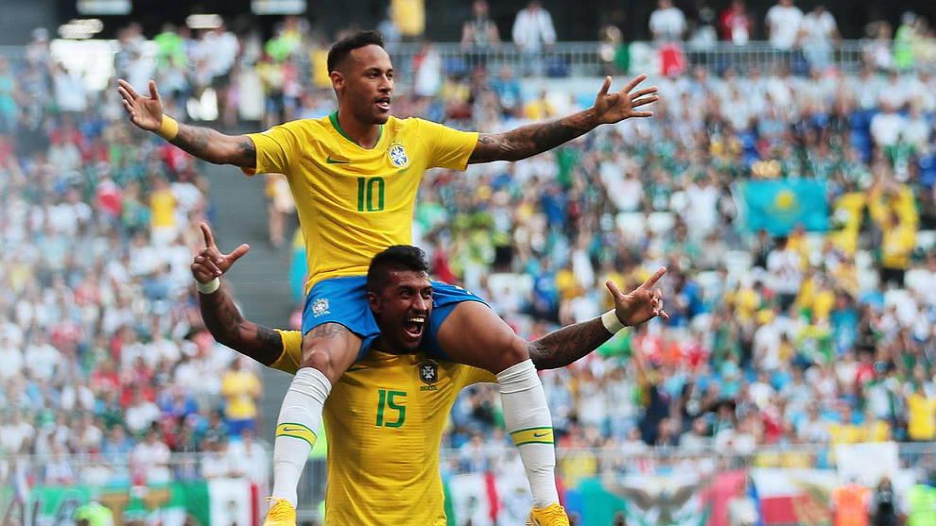 Brasil derrota a una valiente México y se clasifica para cuartos