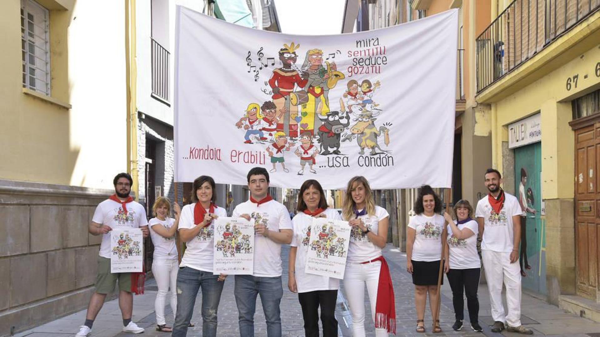 Pamplona se suma a la campaña de salud sexual para jóvenes en San Fermín