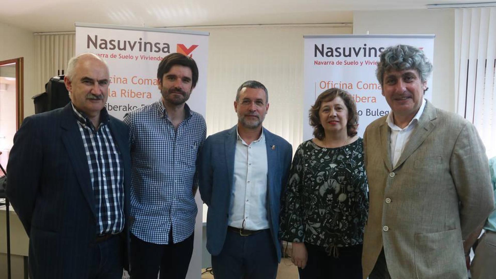 Nasuvinsa inaugura una nueva oficina en la Ribera