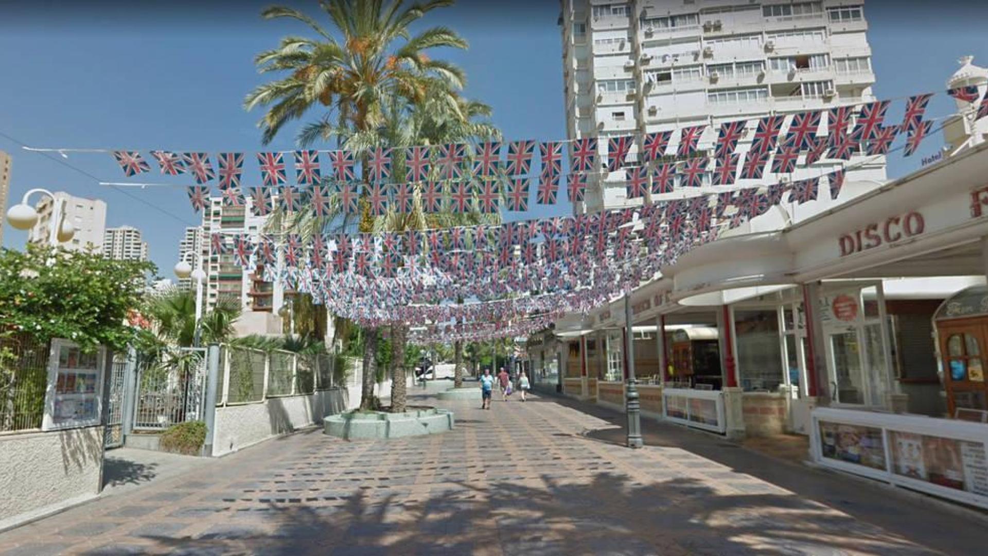 Tres heridos en un tiroteo en la "zona inglesa" de Benidorm