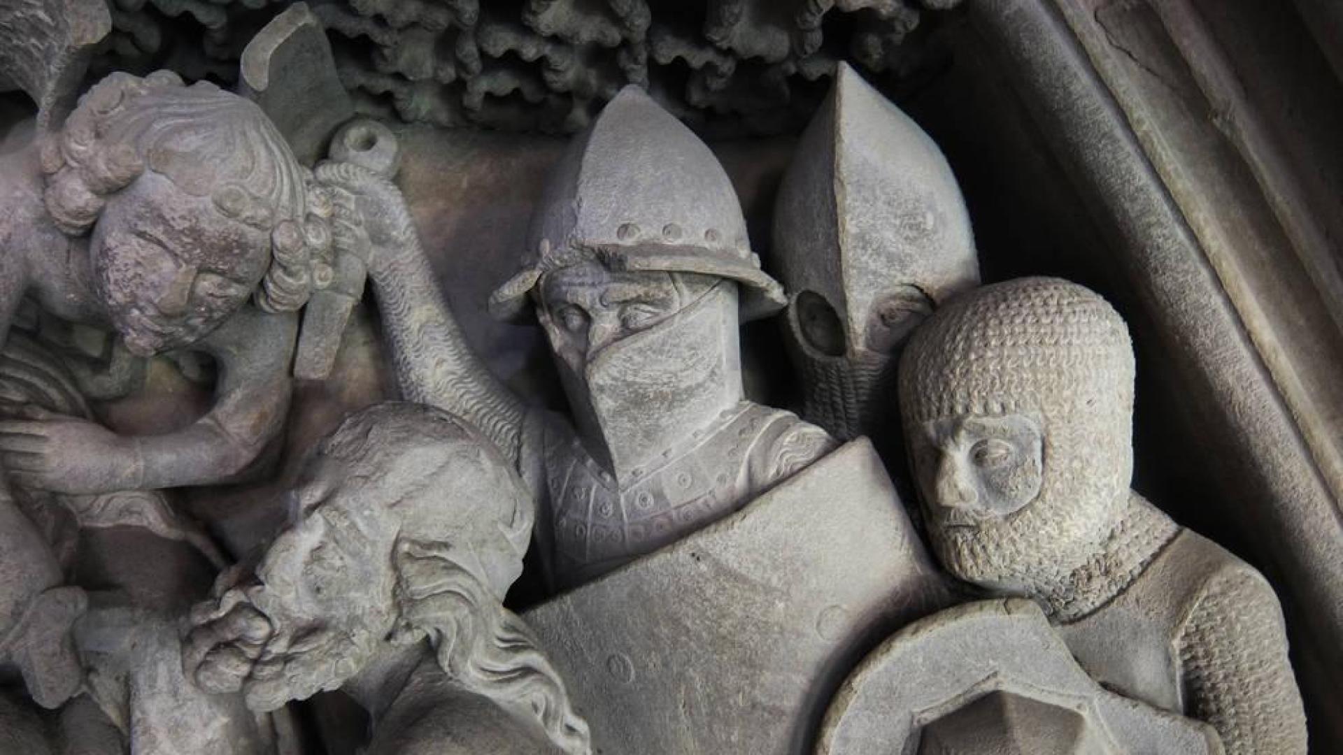 Visitas guiadas a las obras de restauración del claustro de la Catedral de Pamplona