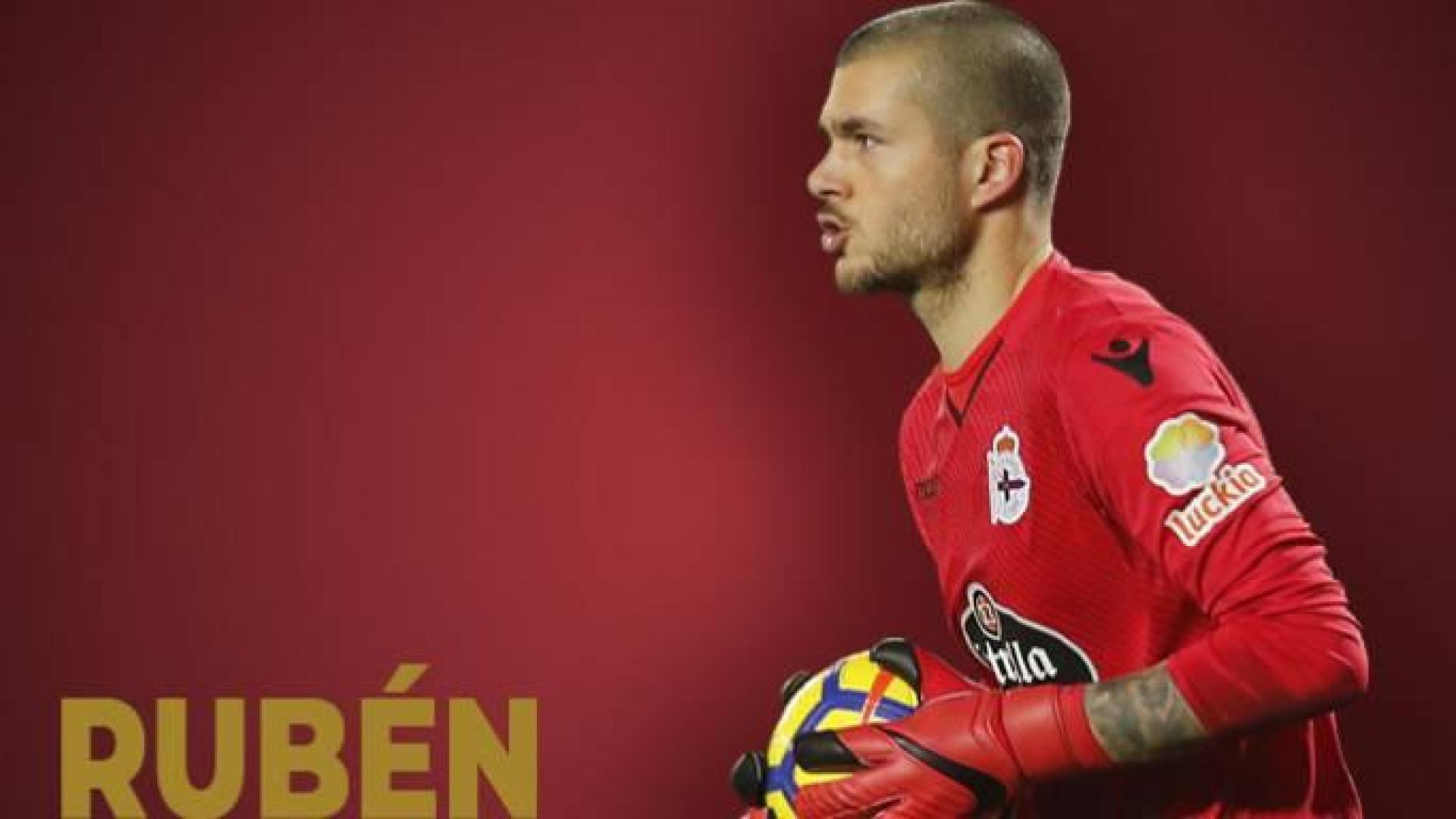 Osasuna anuncia el fichaje del portero Rubén Martínez, procedente del Dépor