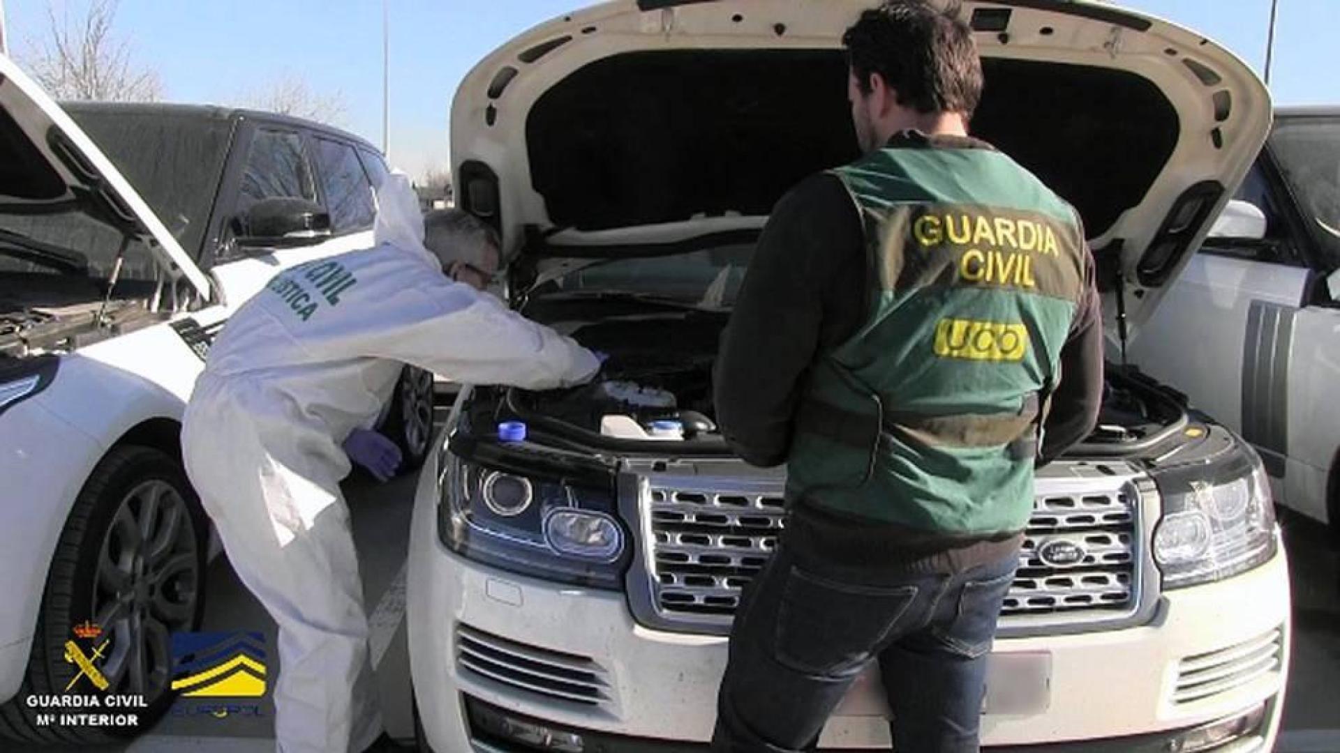 Recuperados 342 vehículos robados en España en una operación contra bandas