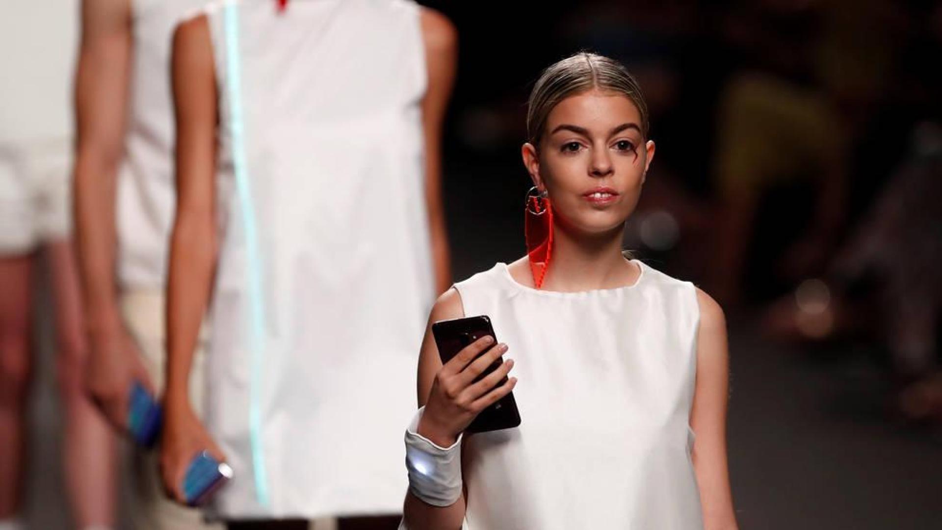 Nerea, exconcursante de 'OT', debuta en la pasarela de Madrid Fashion Week