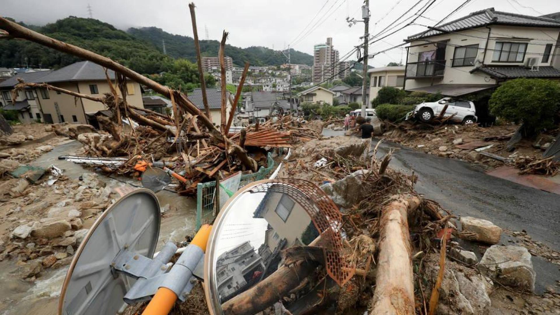 Las lluvias en Japón dejan ya 81 muertos y a más de 1.500 personas incomunicadas