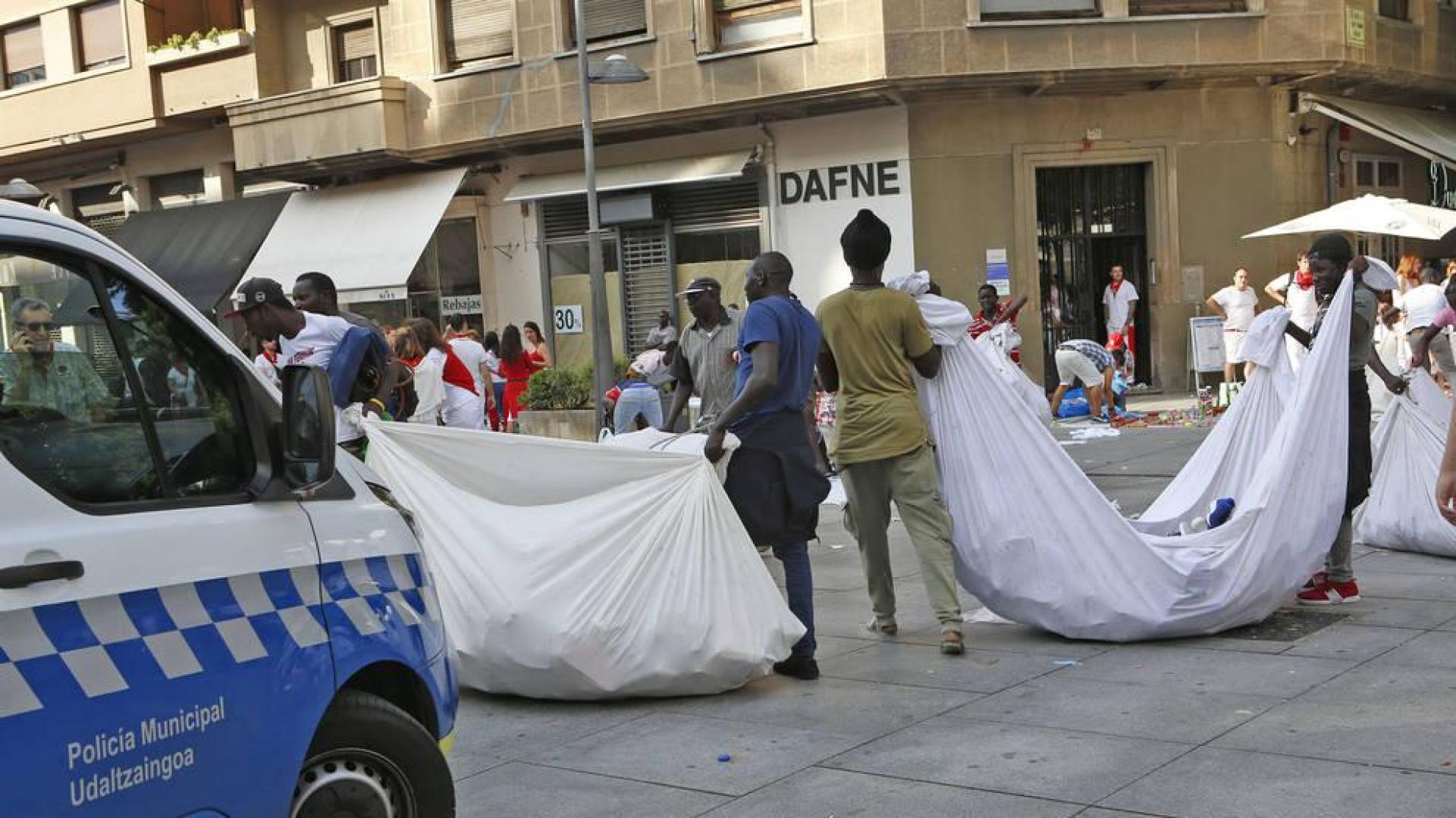 Intervenidos 3.500 kg de objetos falsificados para Sanfermines