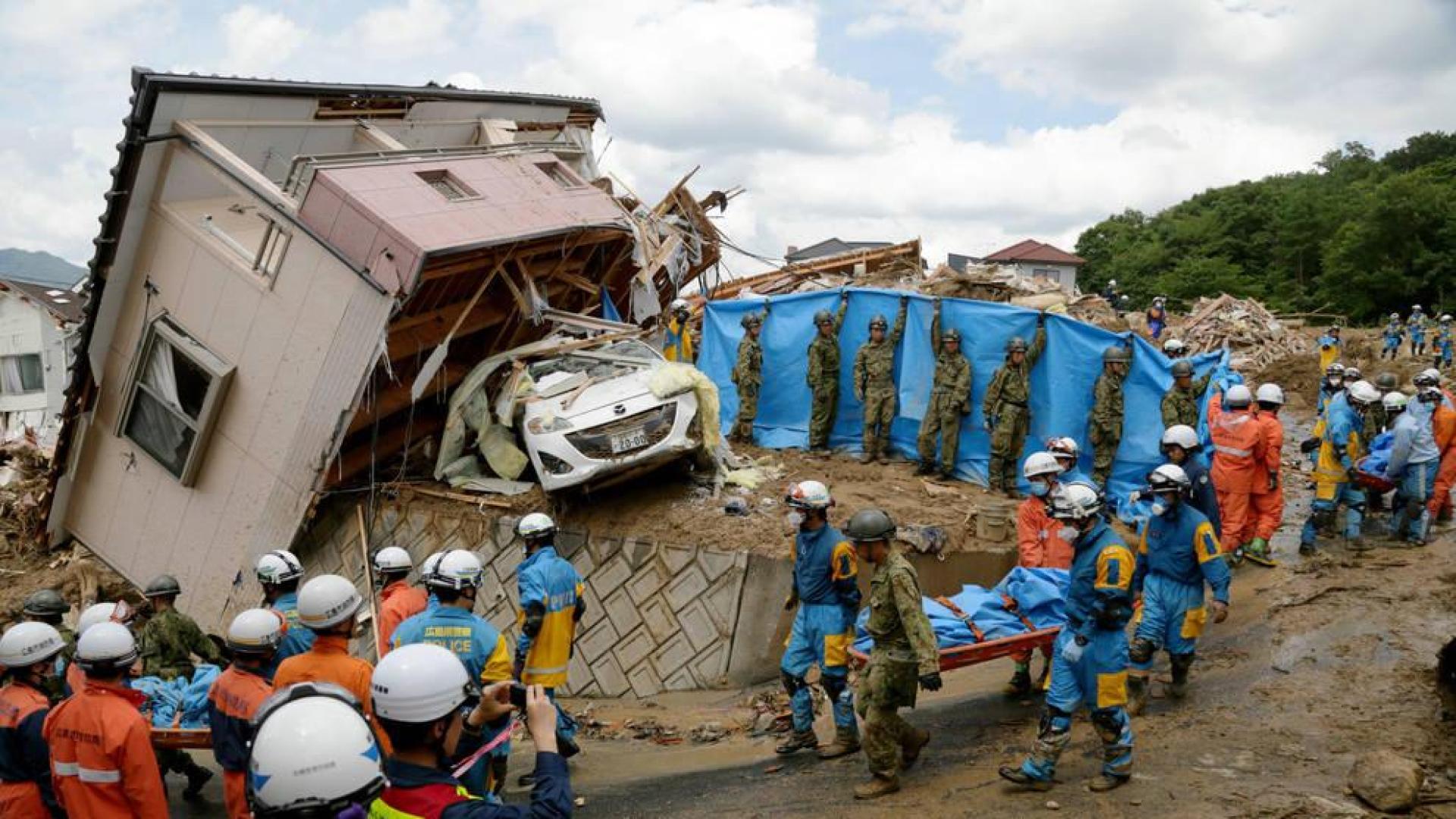 Las peores lluvias en más de tres décadas en Japón dejan ya más de 175 muertos