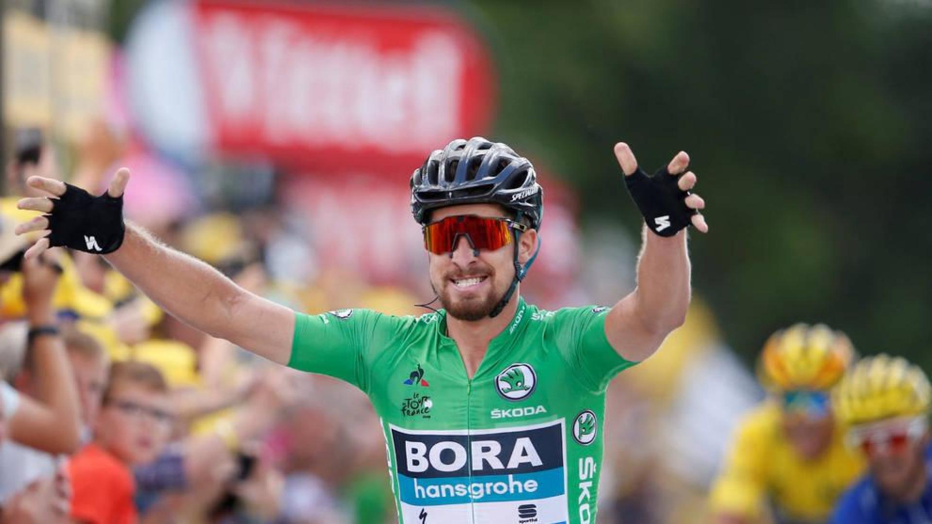 Sagan gana la etapa