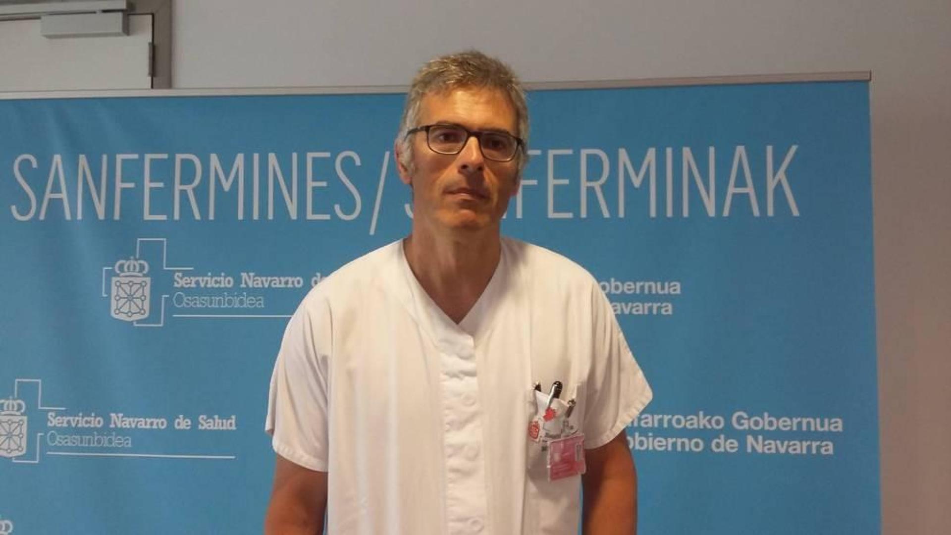 Jon Ariceta, del CHN: “El personal está especializado en heridas por asta”