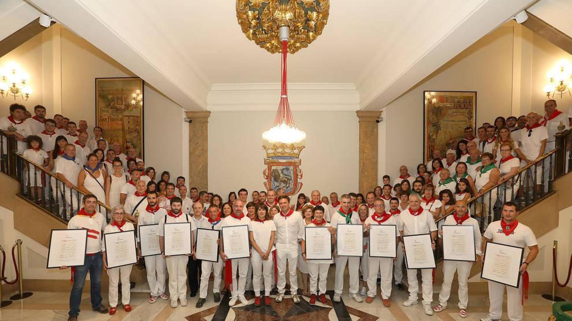 Reconocimiento a bandas de música que se reunieron en Pamplona hace 100 años