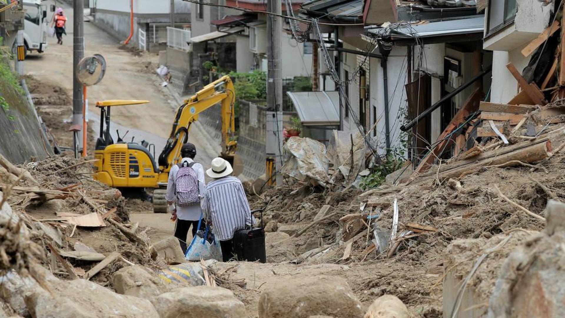 Asciende a 199 el número de fallecidos por las lluvias torrenciales en Japón