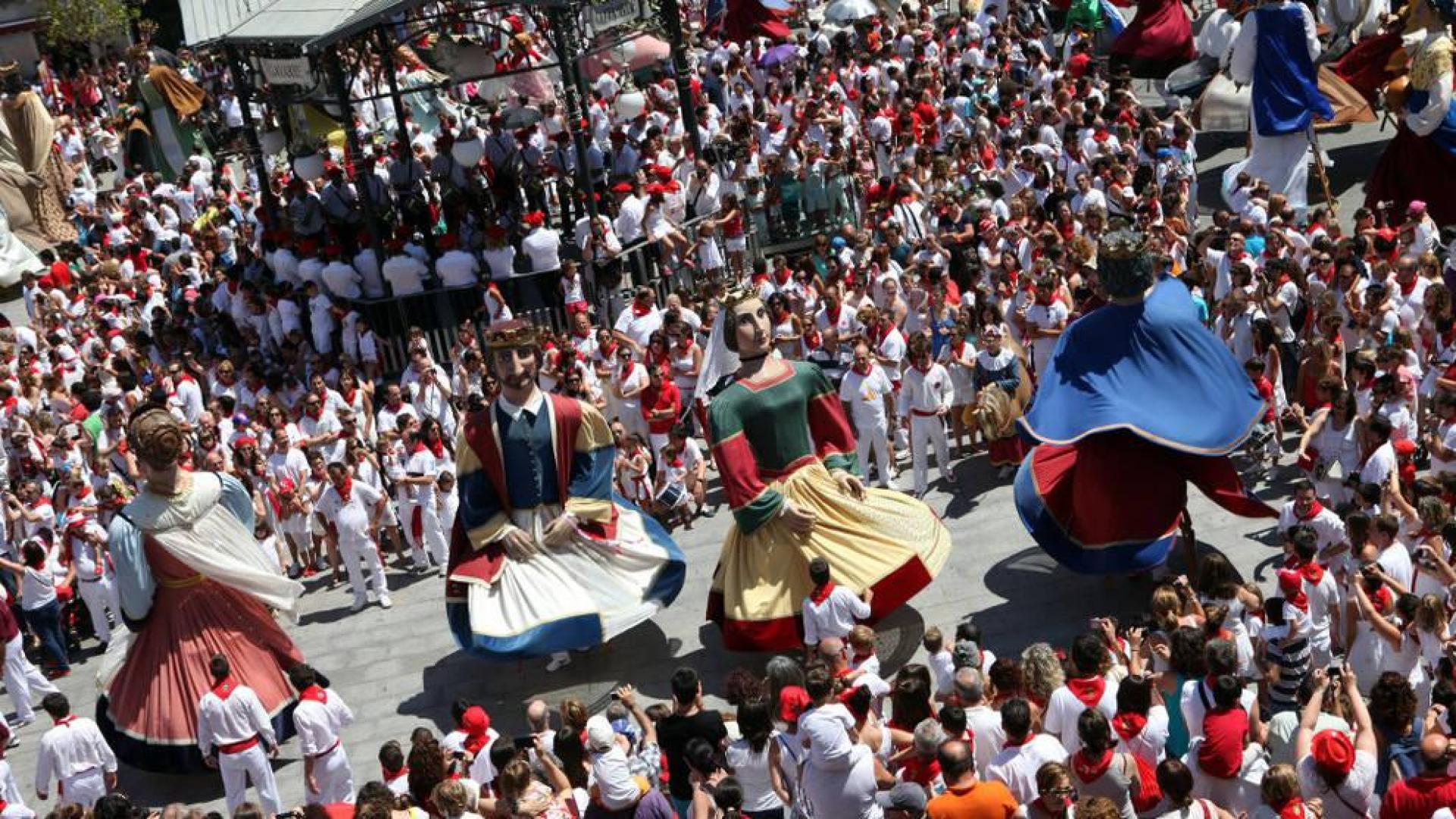 La Gigantada reunirá a 68 figuras el día grande de las fiestas de Tudela