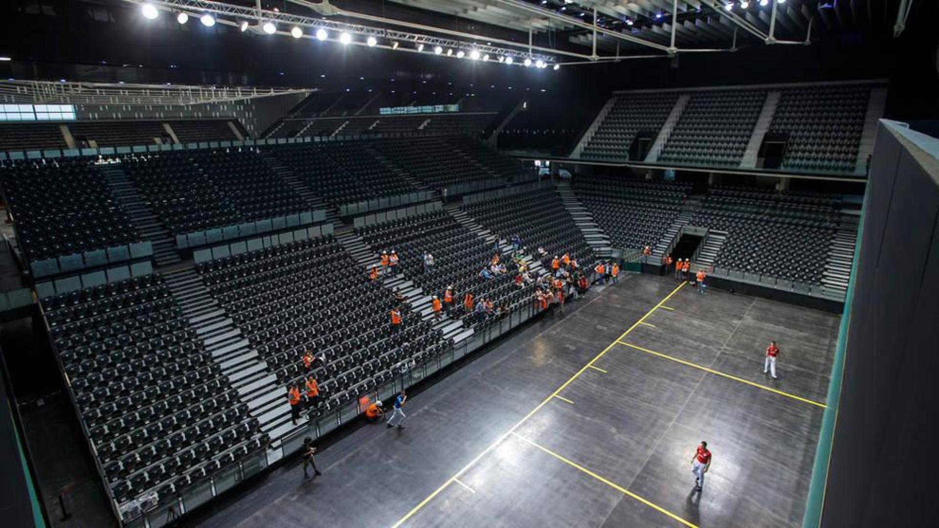 El frontón del Navarra Arena, en datos