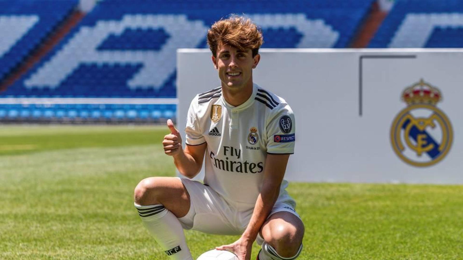 Odriozola: "Carvajal es un referente, pero vengo a pelear el puesto"