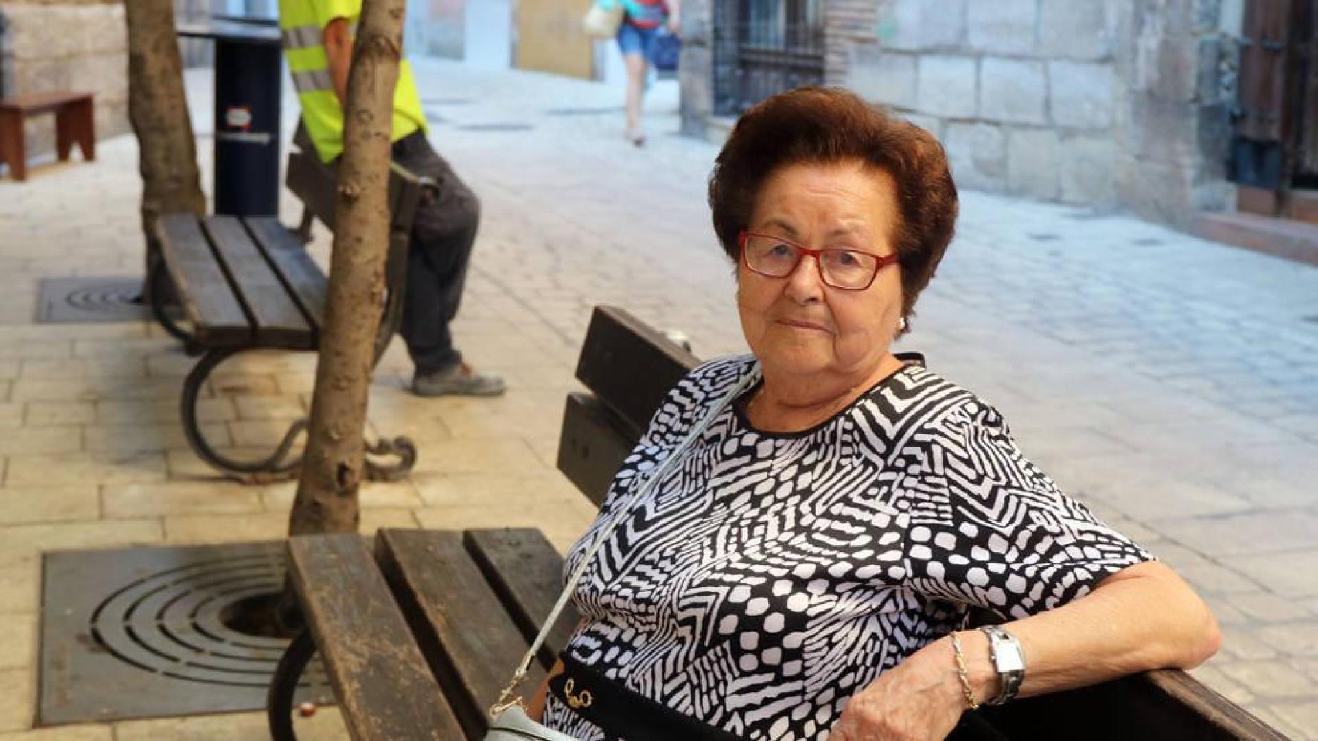 Mari Carmen Arano, abuela de Tudela