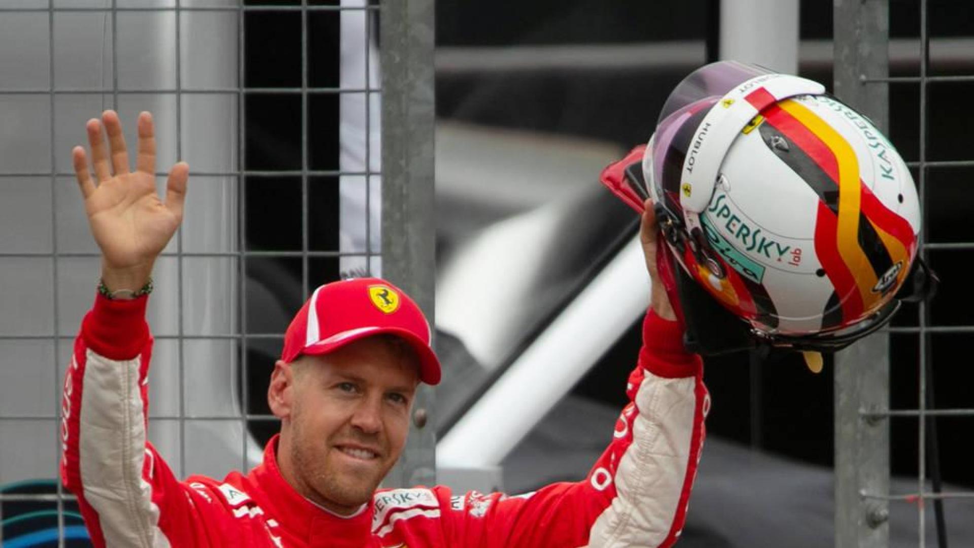 Vettel saldrá desde la 'pole' en Alemania; Sainz, octavo